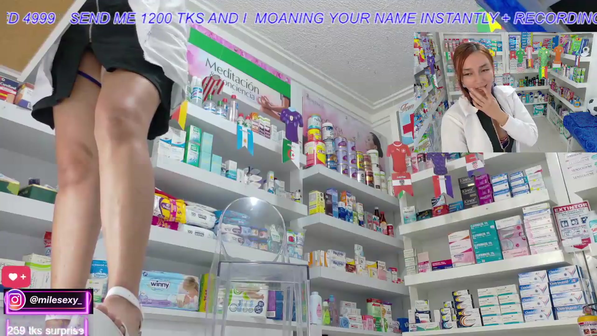 Gallery image thumbnail from swmilena_hot_'s myfreecams stream on, 06/21/2026, 07:47 image 11 of 20