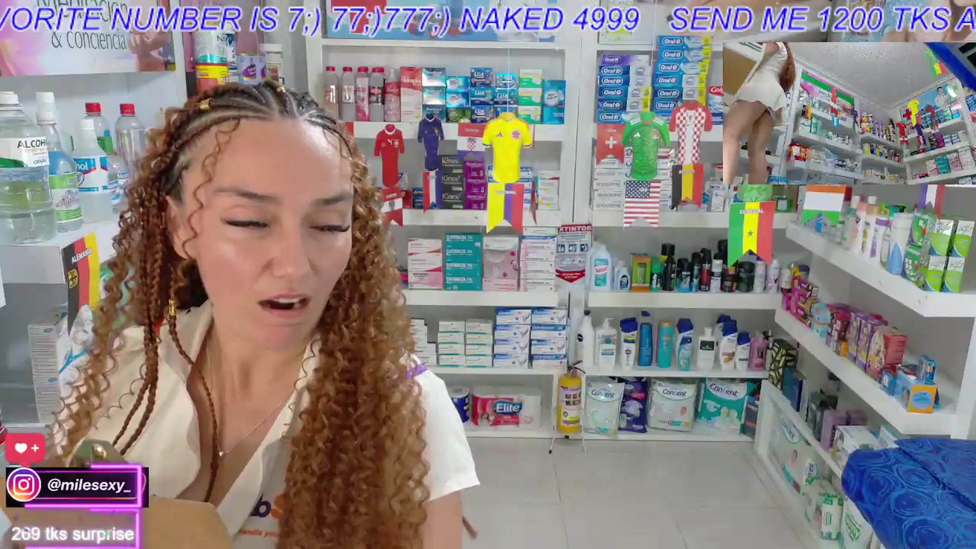 Gallery image thumbnail from swmilena_hot_'s myfreecams stream on, 06/24/2026, 03:49 image 13 of 20