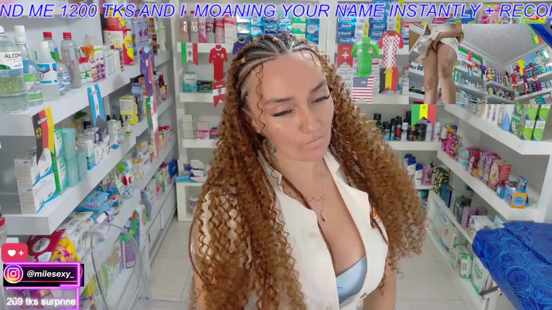 Gallery image thumbnail from swmilena_hot_'s myfreecams stream on, 06/24/2026, 05:55 image 8 of 20