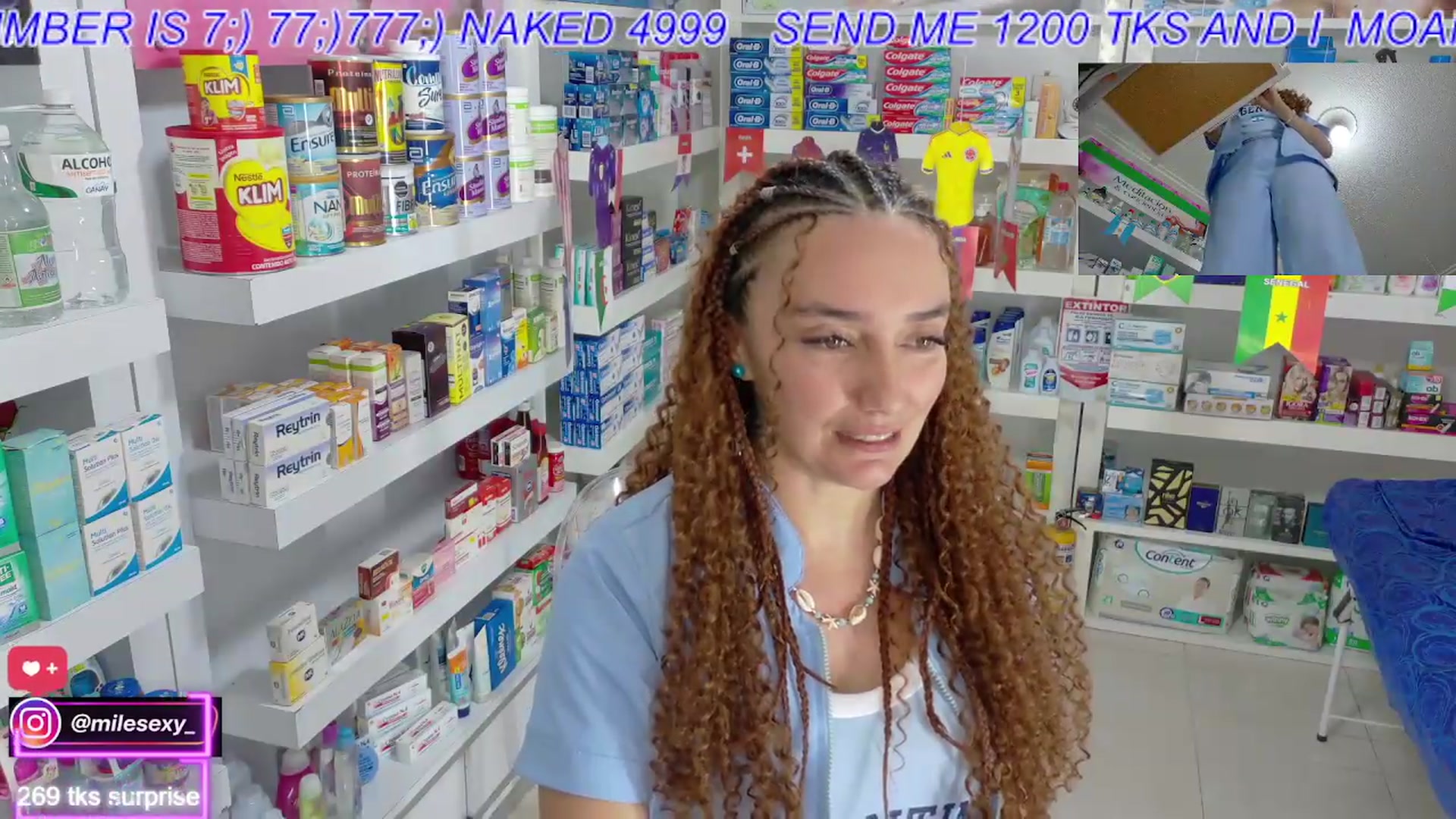 Gallery image thumbnail from swmilena_hot_'s myfreecams stream on, 07/03/2026, 19:33 image 7 of 20
