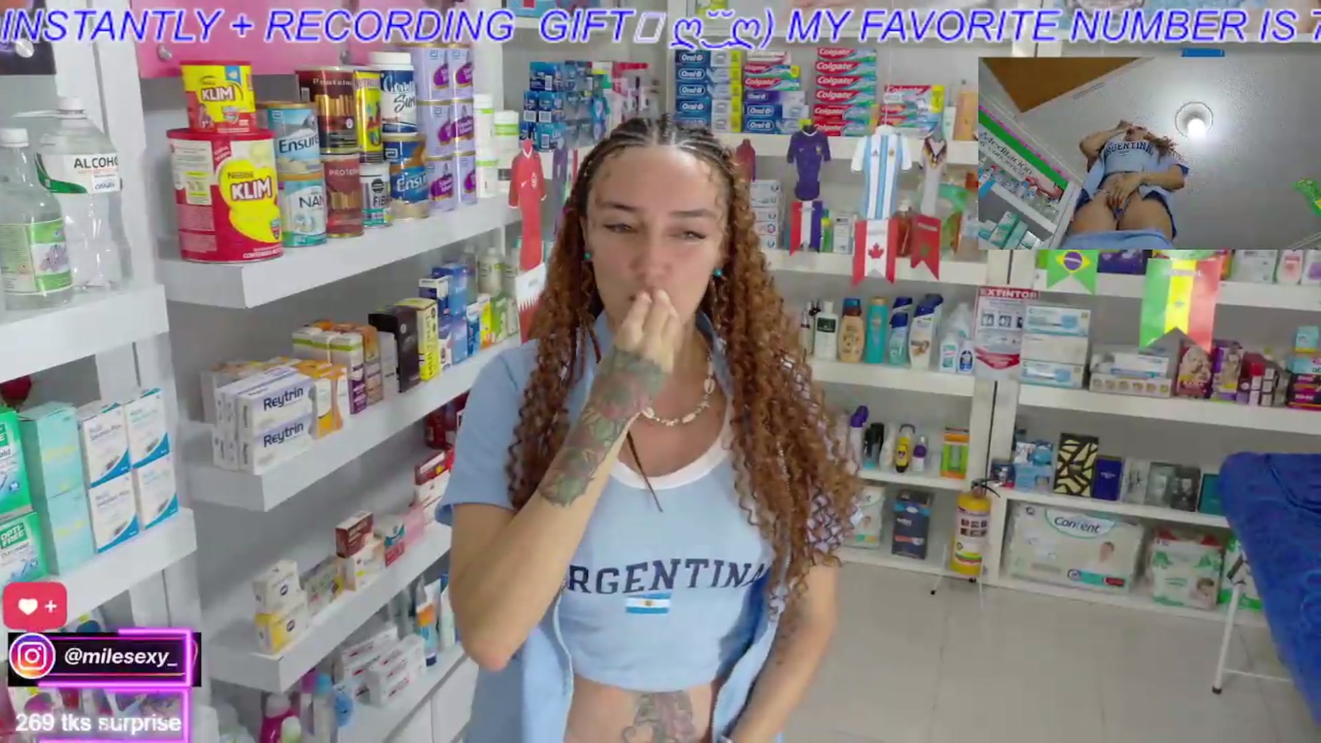 Gallery image thumbnail from swmilena_hot_'s myfreecams stream on, 07/03/2026, 19:33 image 4 of 20