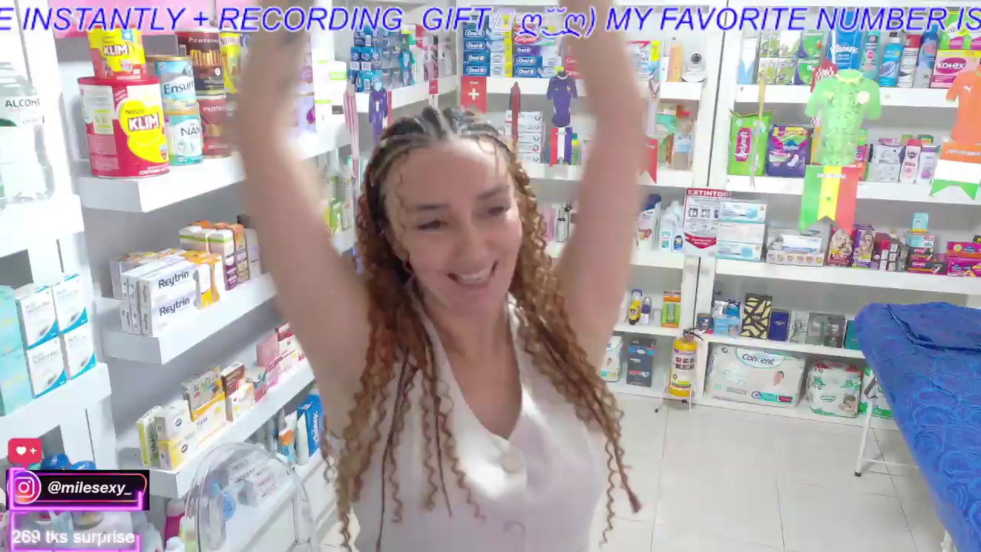 Gallery image thumbnail from swmilena_hot_'s myfreecams stream on, 07/04/2026, 18:12 image 13 of 20