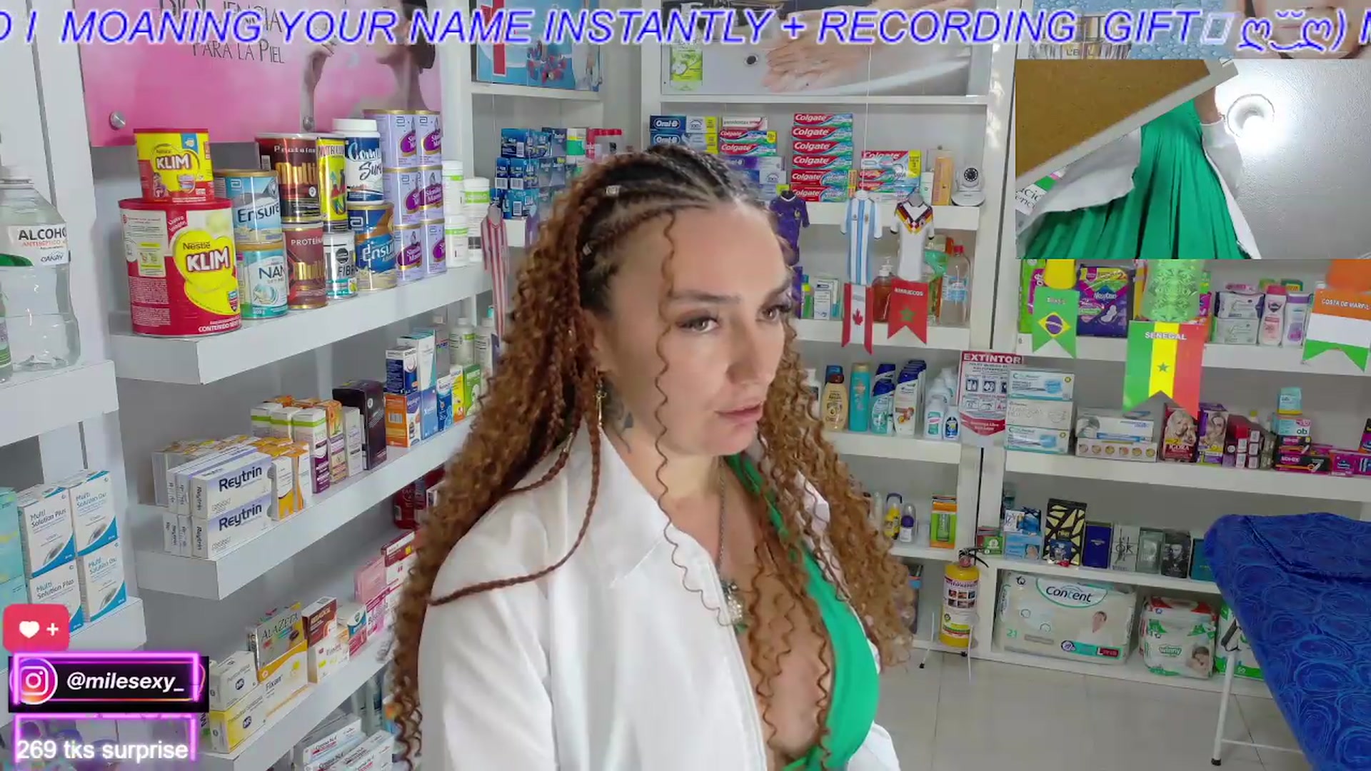 Gallery image thumbnail from swmilena_hot_'s myfreecams stream on, 07/05/2026, 03:55 image 11 of 20
