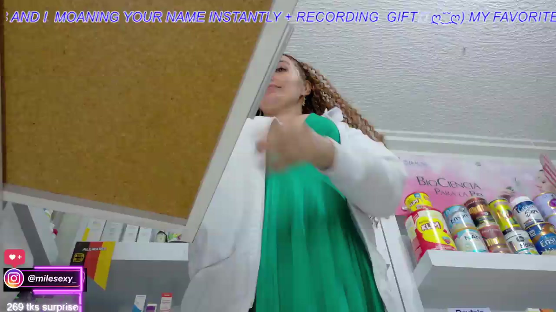 Gallery image thumbnail from swmilena_hot_'s myfreecams stream on, 07/05/2026, 05:11 image 14 of 20