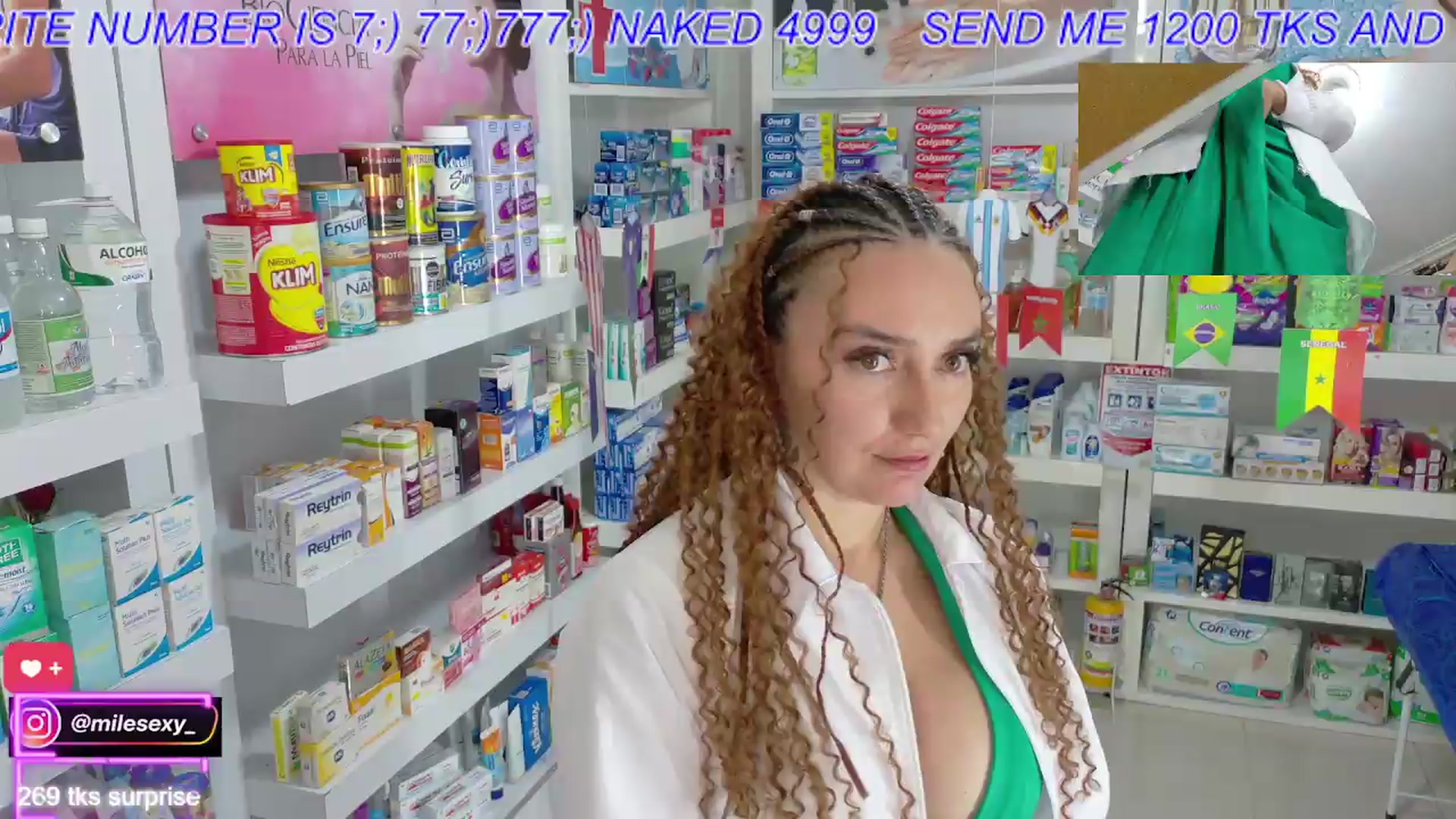 Gallery image thumbnail from swmilena_hot_'s myfreecams stream on, 07/05/2026, 06:22 image 10 of 20