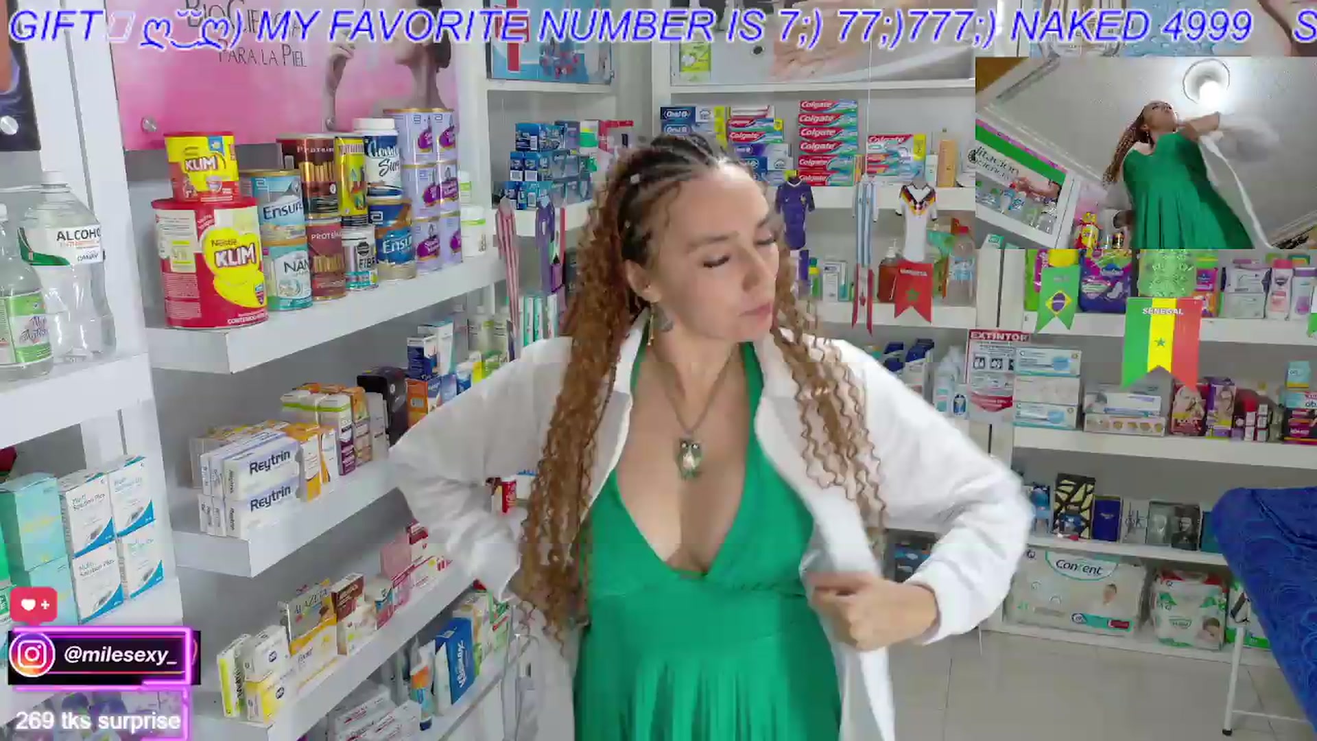 Gallery image thumbnail from swmilena_hot_'s myfreecams stream on, 07/05/2026, 06:22 image 8 of 20