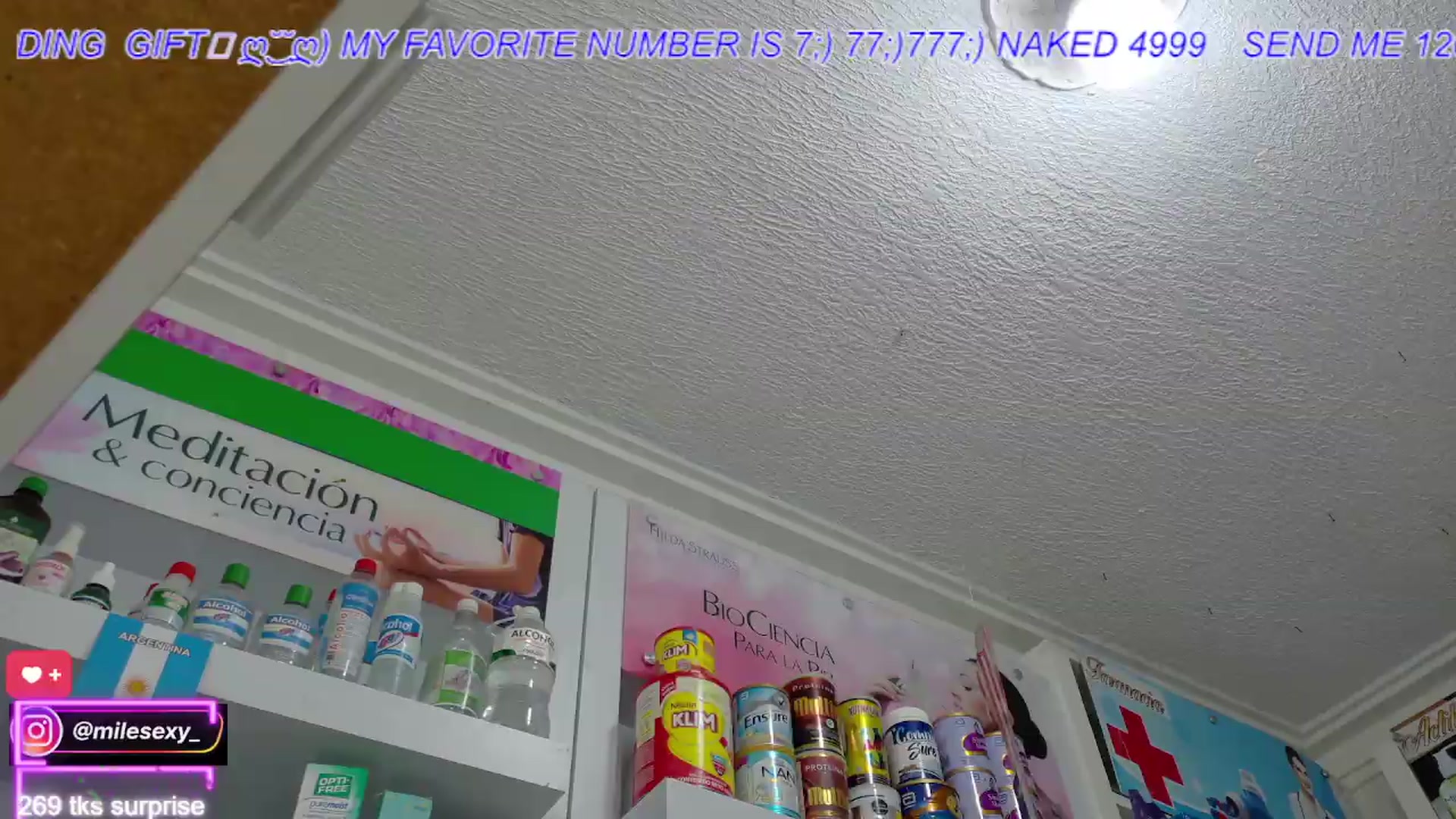 Gallery image thumbnail from swmilena_hot_'s myfreecams stream on, 07/05/2026, 07:32 image 15 of 20