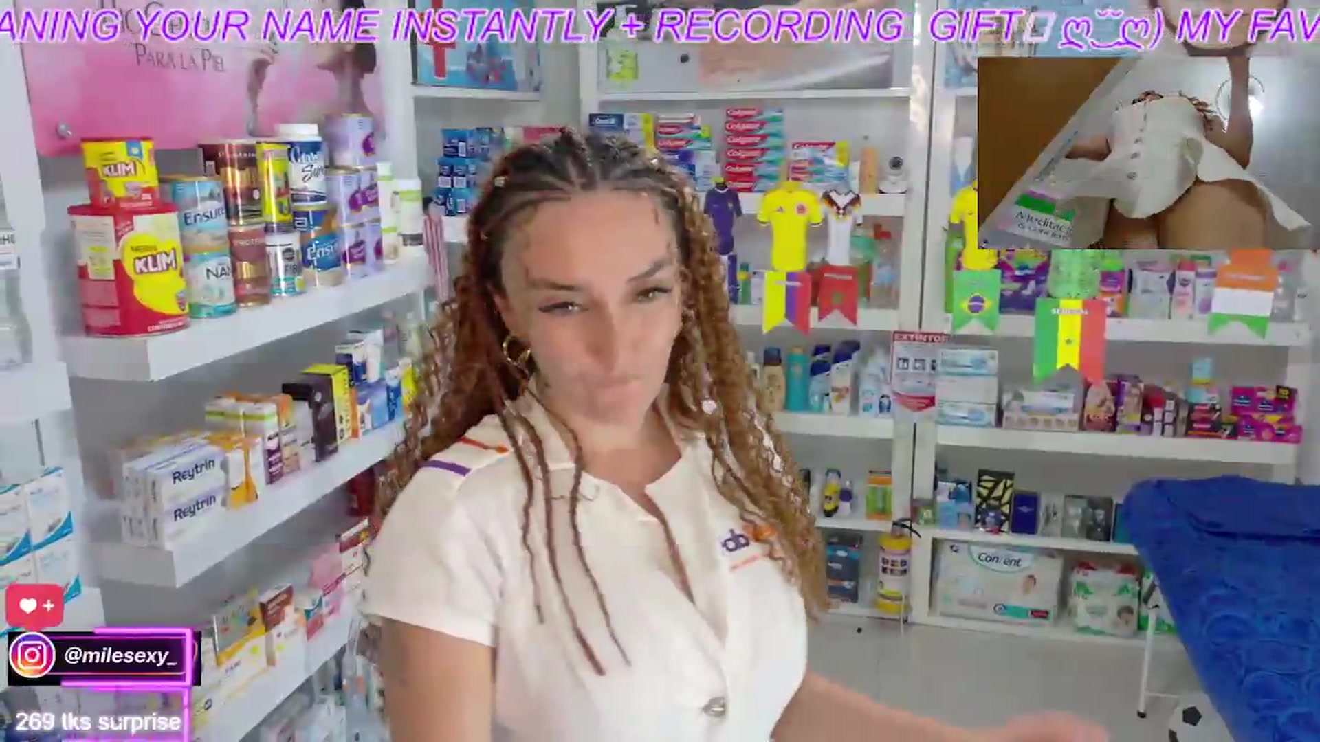 Gallery image thumbnail from swmilena_hot_'s myfreecams stream on, 07/08/2026, 08:42 image 11 of 20