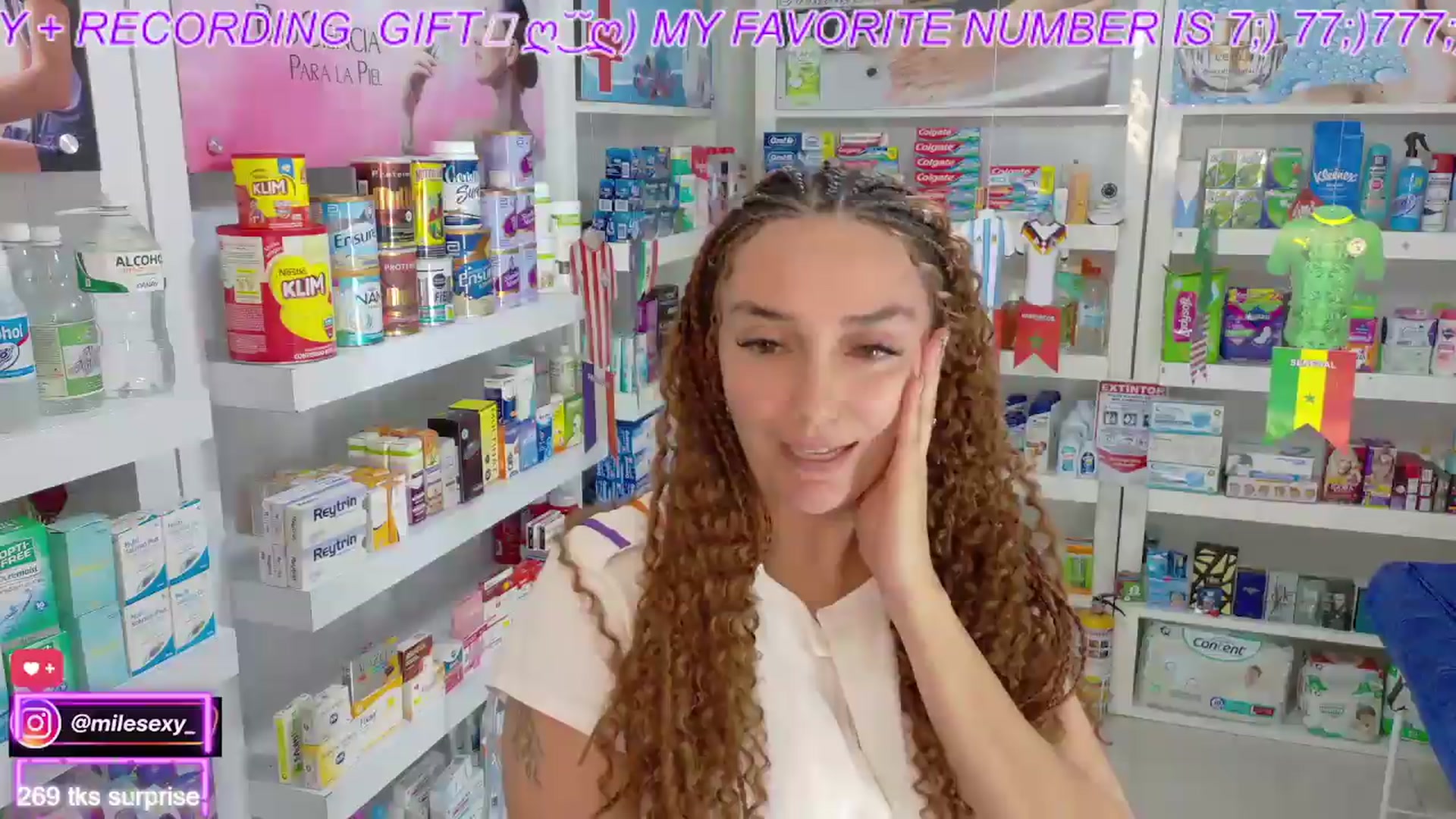 Gallery image thumbnail from swmilena_hot_'s myfreecams stream on, 07/08/2026, 08:42 image 20 of 20