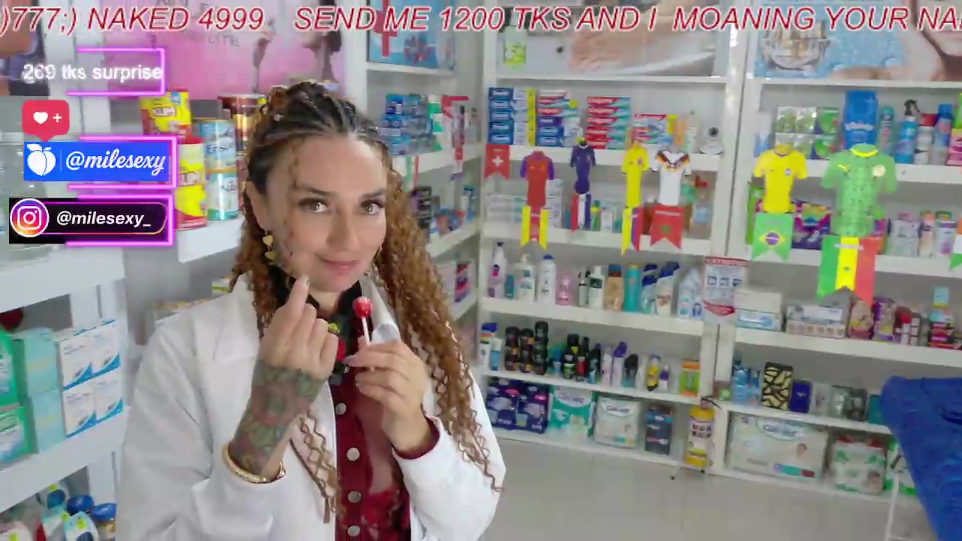 Gallery image thumbnail from swmilena_hot_'s myfreecams stream on, 07/12/2026, 08:31 image 12 of 20
