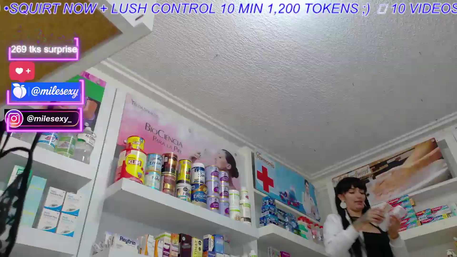 Gallery image thumbnail from swmilena_hot_'s myfreecams stream on, 08/15/2026, 10:24 image 3 of 20