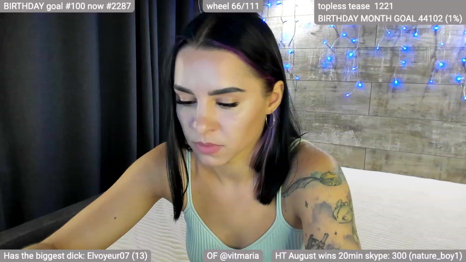 Gallery image thumbnail from swtAlterEgo's myfreecams stream on, 08/06/2023, 16:22 image 5 of 20
