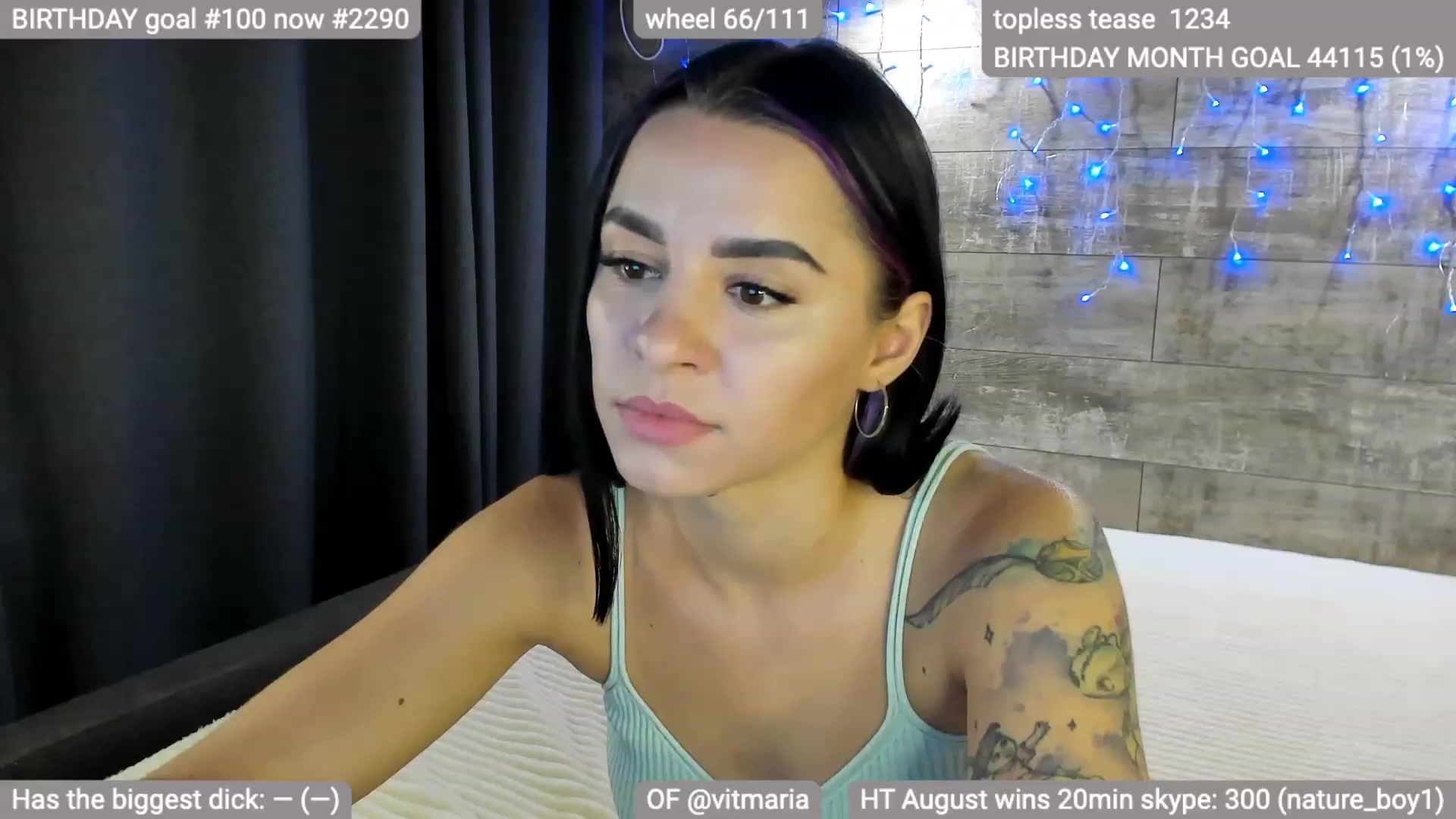 Gallery image thumbnail from swtAlterEgo's myfreecams stream on, 08/06/2023, 16:22 image 2 of 20