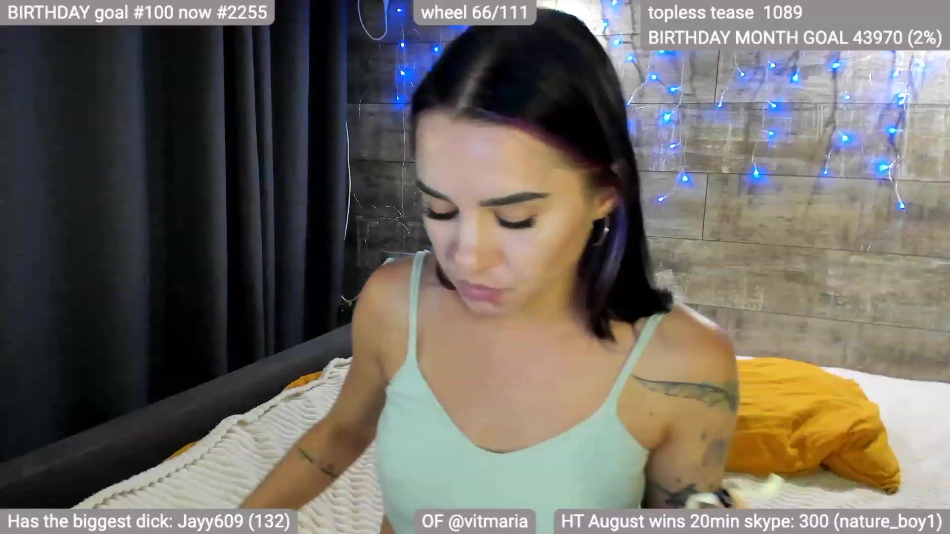 Gallery image thumbnail from swtAlterEgo's myfreecams stream on, 08/06/2023, 16:22 image 18 of 20