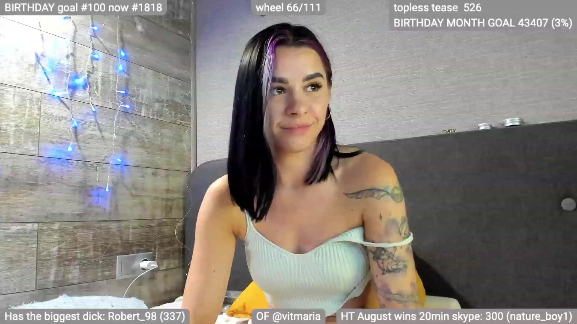 Gallery image thumbnail from swtAlterEgo's myfreecams stream on, 08/06/2023, 20:20 image 15 of 20