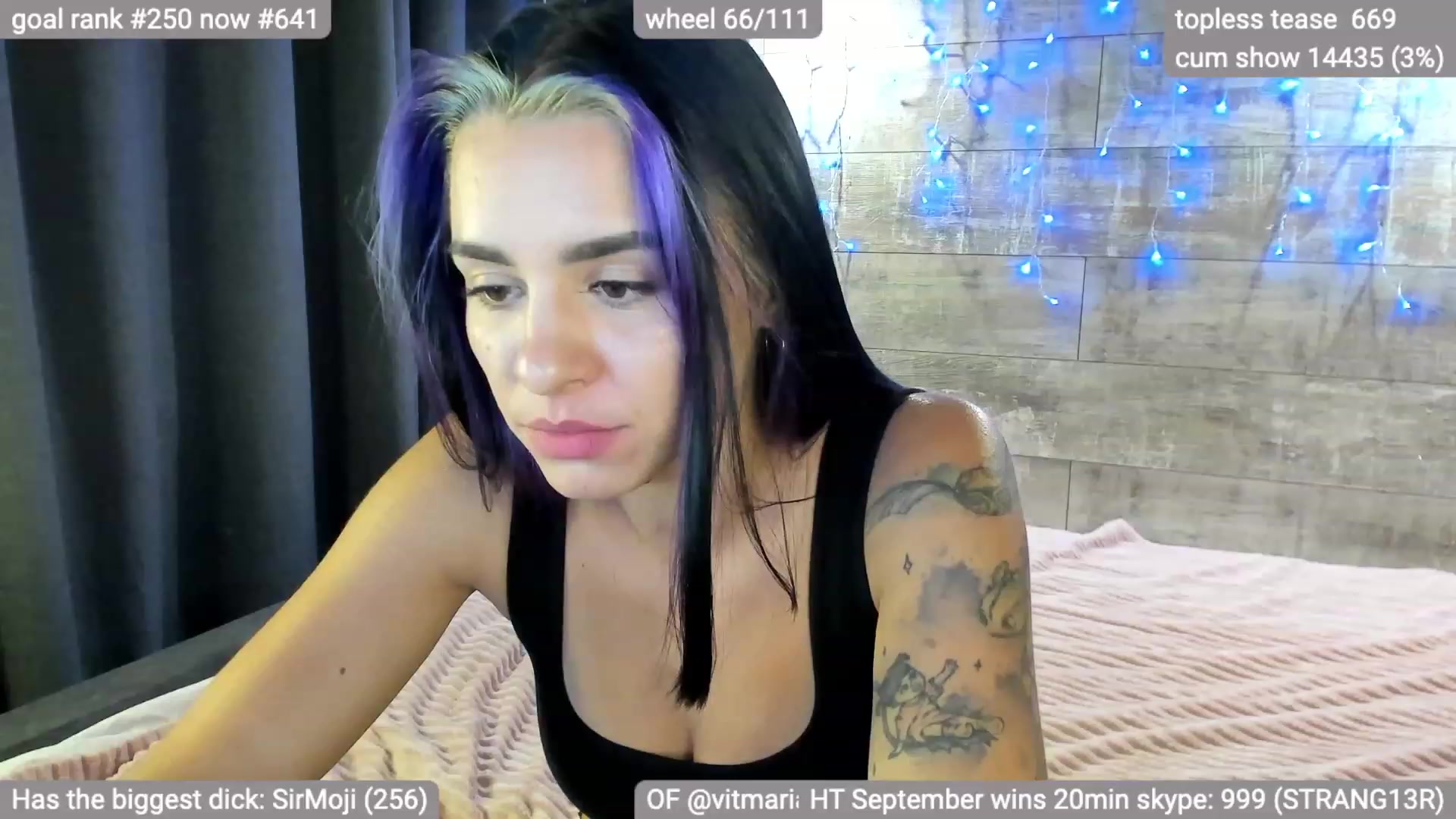 Gallery image thumbnail from swtAlterEgo's myfreecams stream on, 09/05/2023, 24:02 image 14 of 20