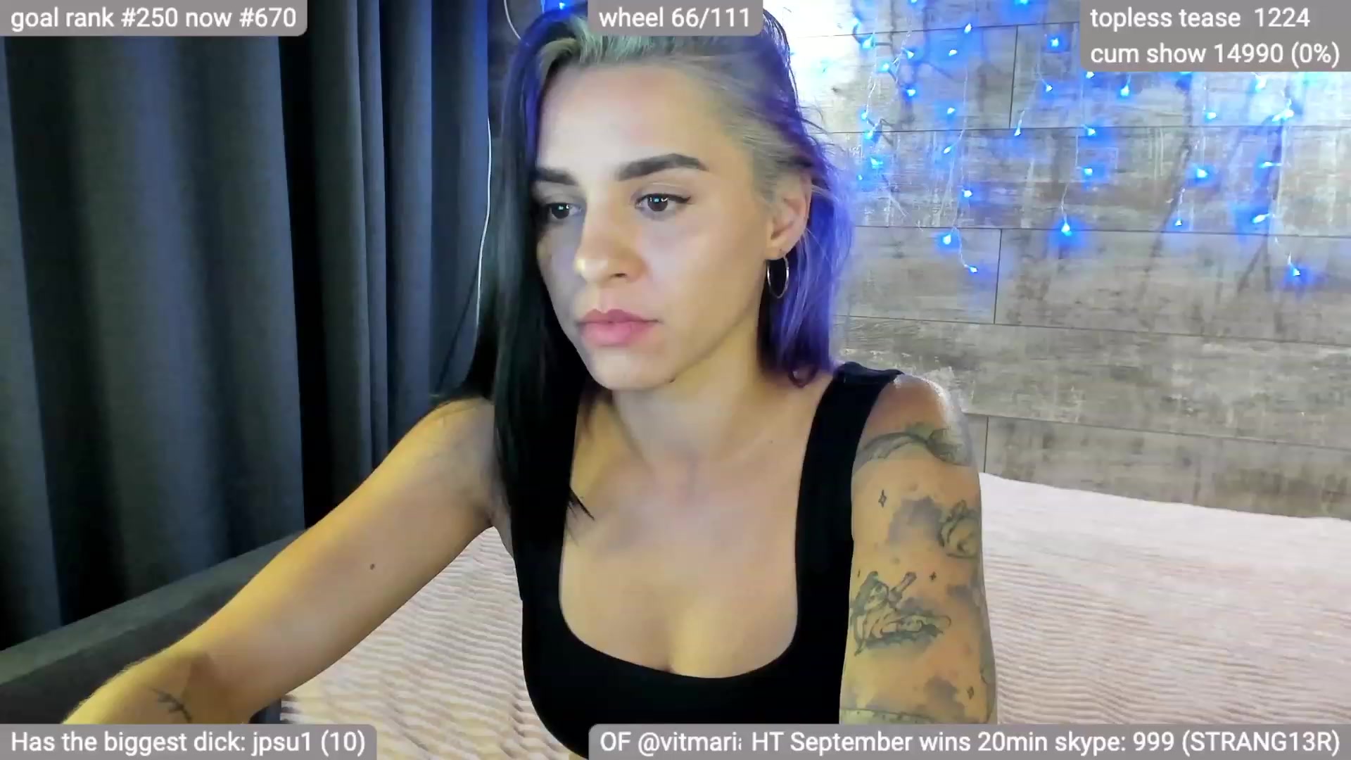 Gallery image thumbnail from swtAlterEgo's myfreecams stream on, 09/05/2023, 24:02 image 8 of 20