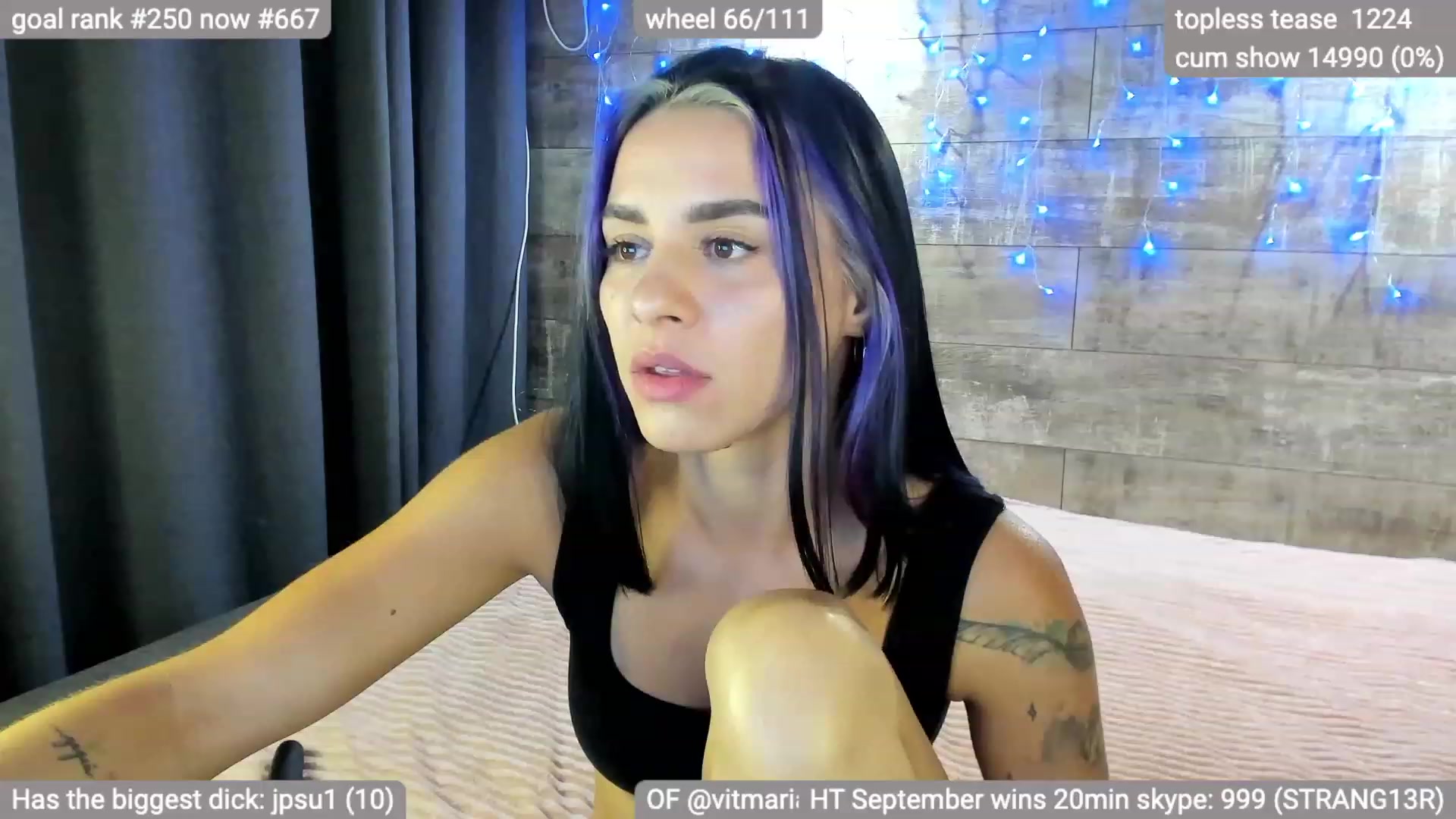Gallery image thumbnail from swtAlterEgo's myfreecams stream on, 09/05/2023, 24:02 image 5 of 20