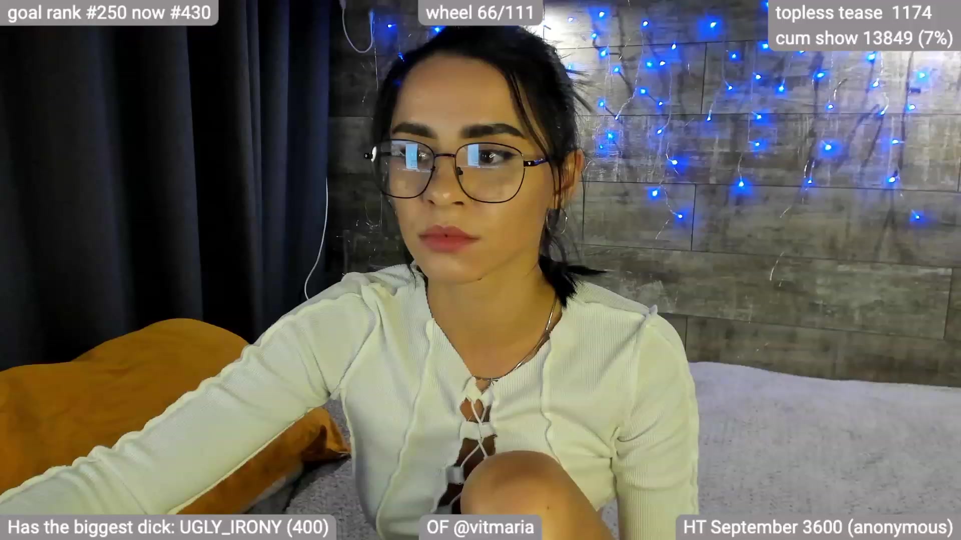 Gallery image thumbnail from swtAlterEgo's myfreecams stream on, 09/18/2023, 20:08 image 19 of 20