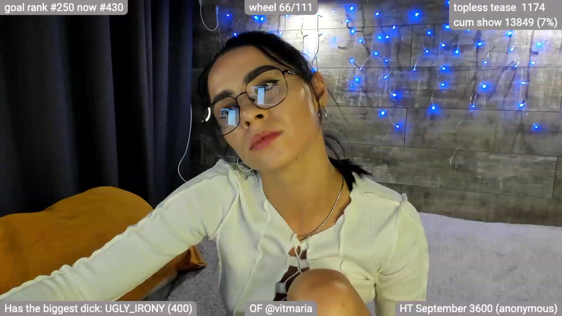 Gallery image thumbnail from swtAlterEgo's myfreecams stream on, 09/18/2023, 20:08 image 20 of 20