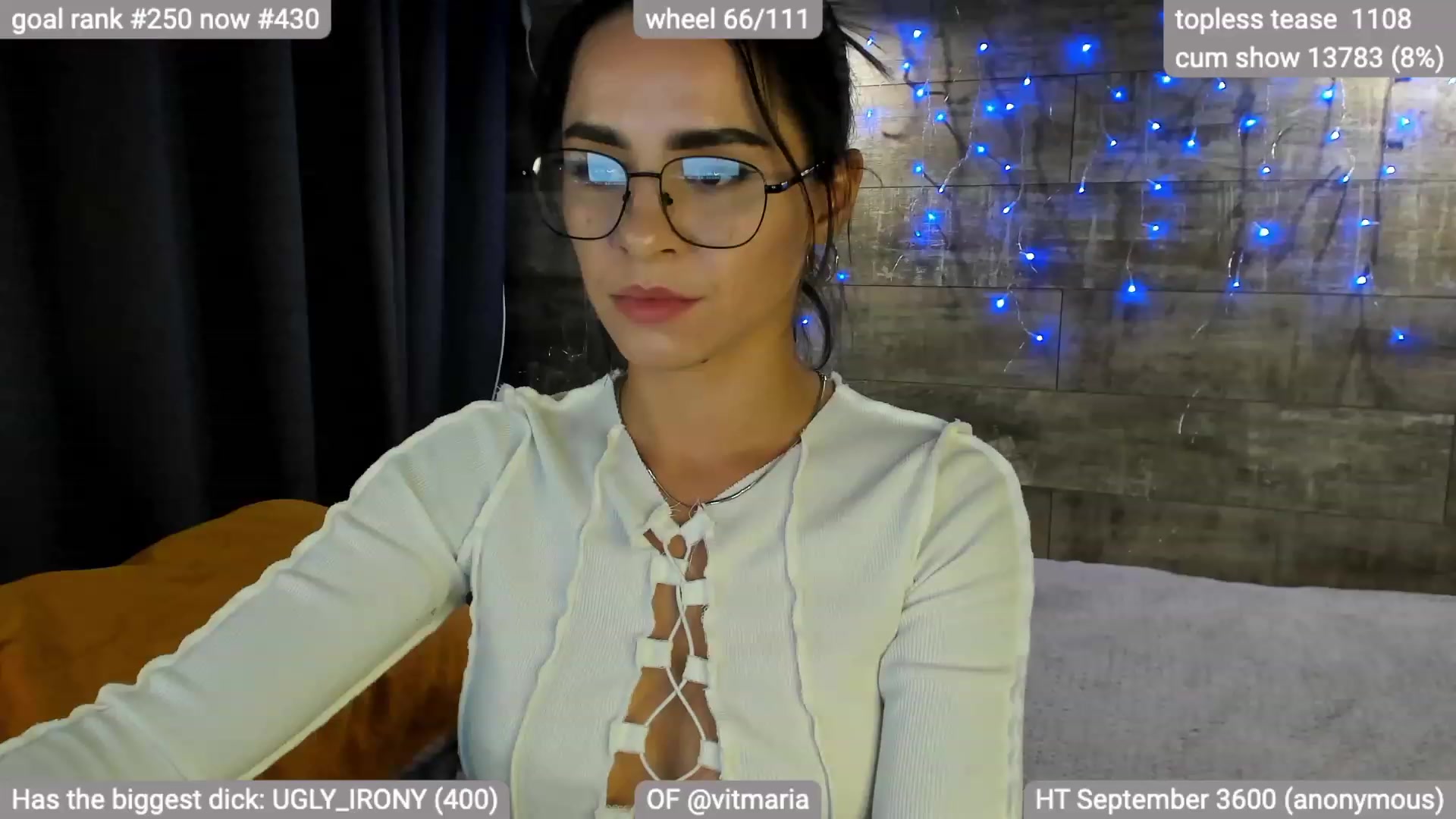 Gallery image thumbnail from swtAlterEgo's myfreecams stream on, 09/18/2023, 20:33 image 20 of 20