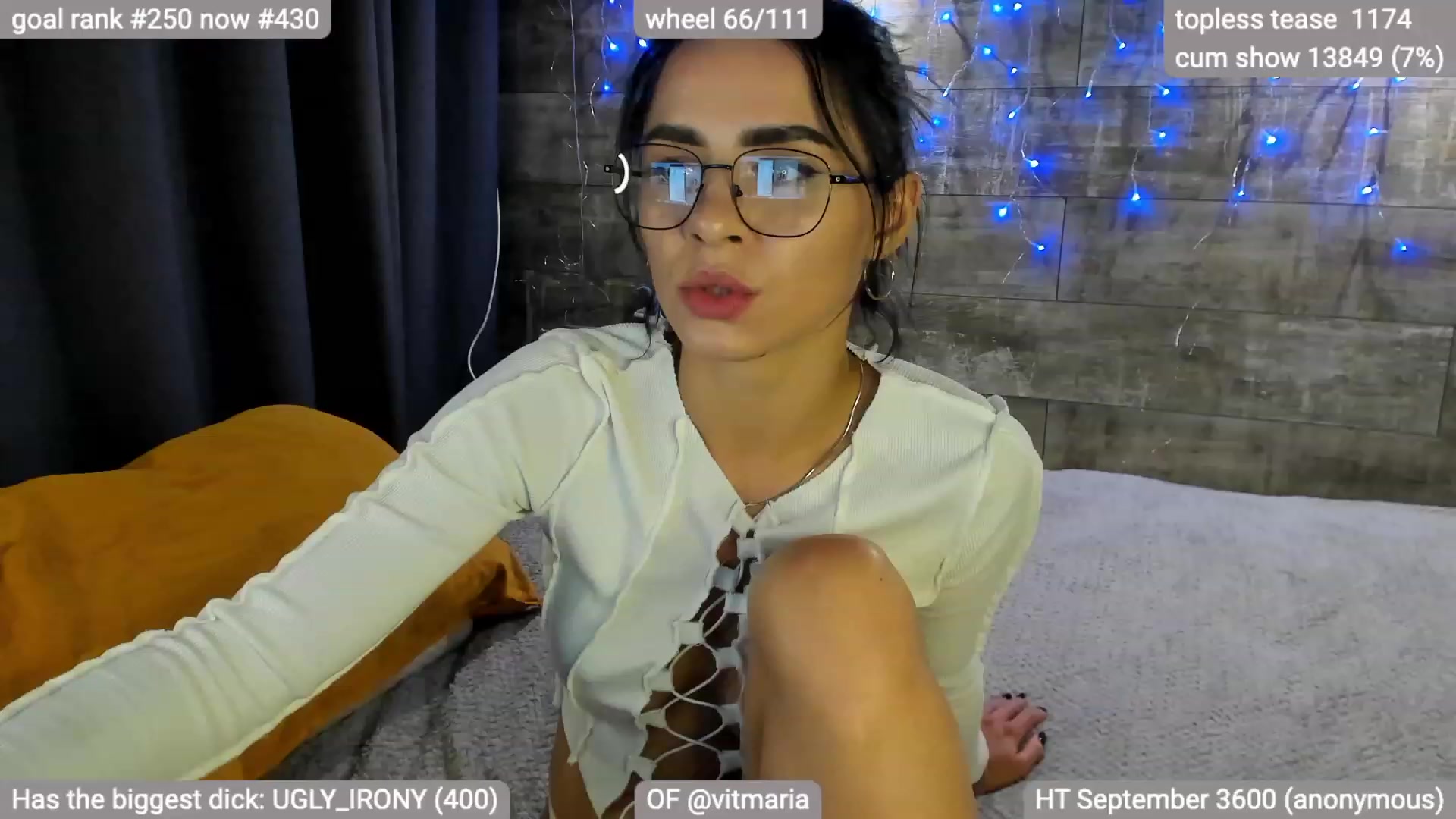 Gallery image thumbnail from swtAlterEgo's myfreecams stream on, 09/18/2023, 20:33 image 4 of 20