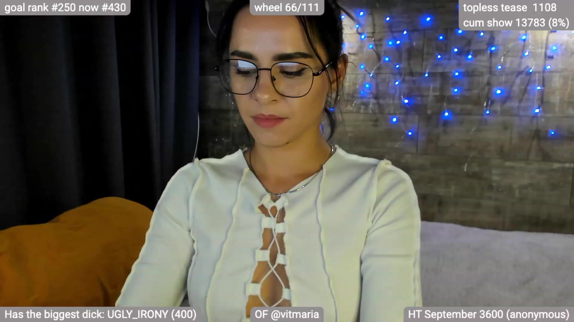 Gallery image thumbnail from swtAlterEgo's myfreecams stream on, 09/18/2023, 20:33 image 16 of 20