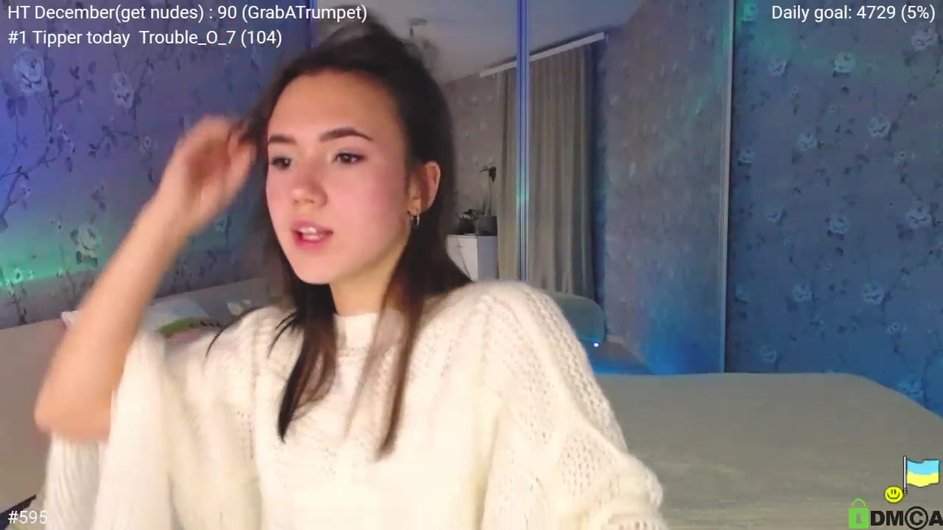 Gallery image thumbnail from tenderlyPoli's myfreecams stream on, 12/03/2022, 20:45 image 20 of 20