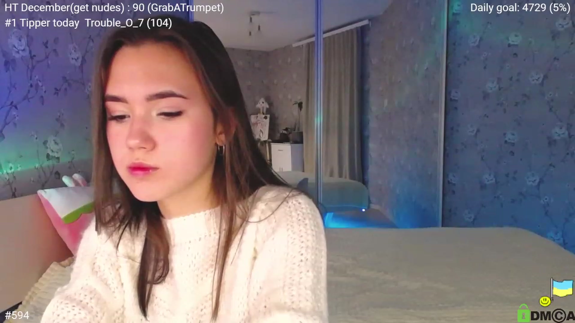 Gallery image thumbnail from tenderlyPoli's myfreecams stream on, 12/03/2022, 20:45 image 19 of 20