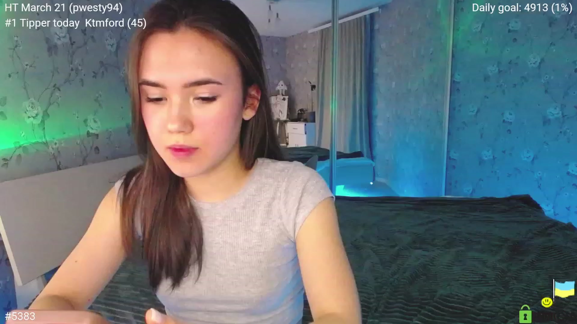 Gallery image thumbnail from tenderlyPoli's myfreecams stream on, 03/02/2023, 21:51 image 12 of 20