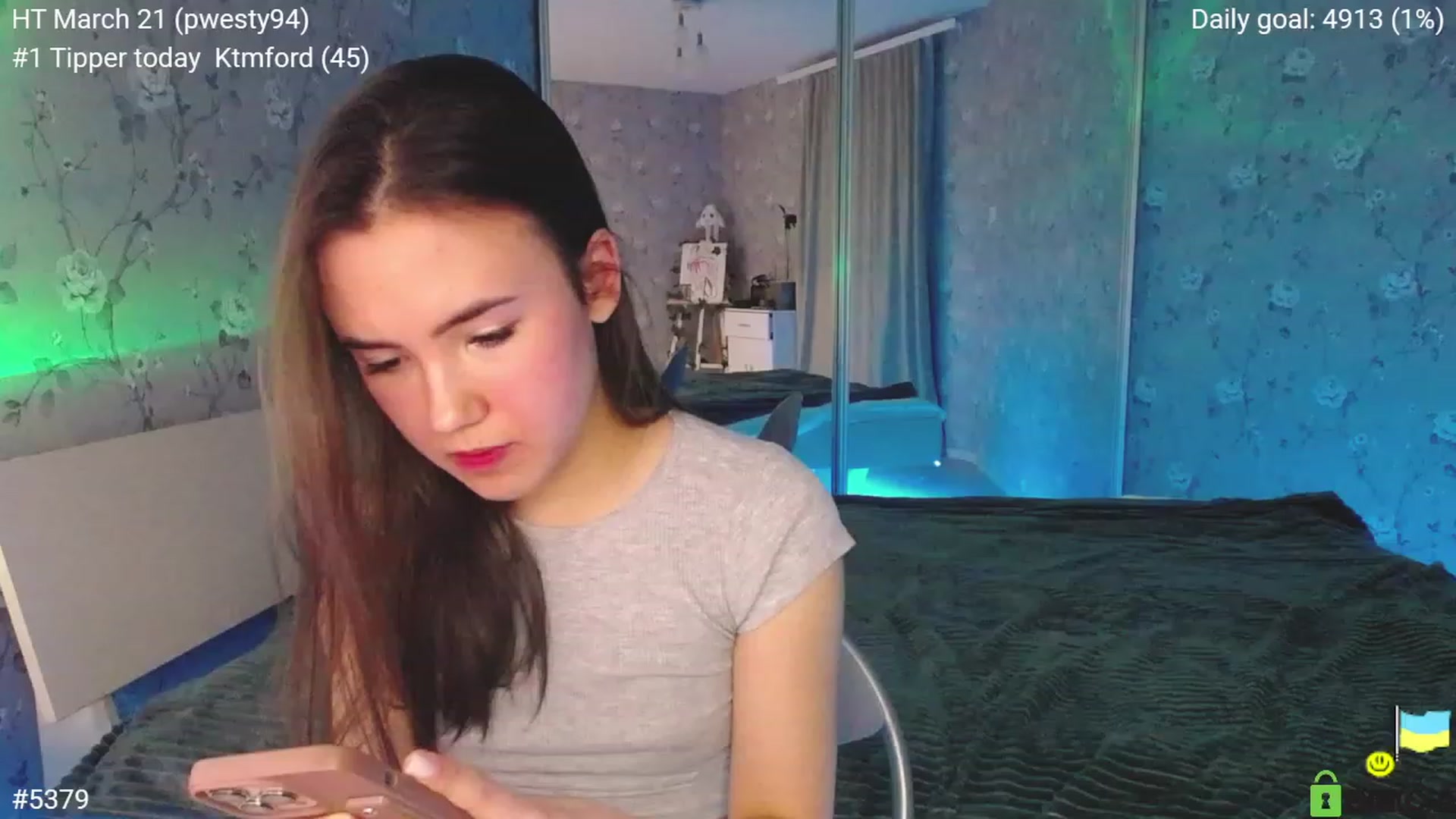 Gallery image thumbnail from tenderlyPoli's myfreecams stream on, 03/02/2023, 21:51 image 11 of 20