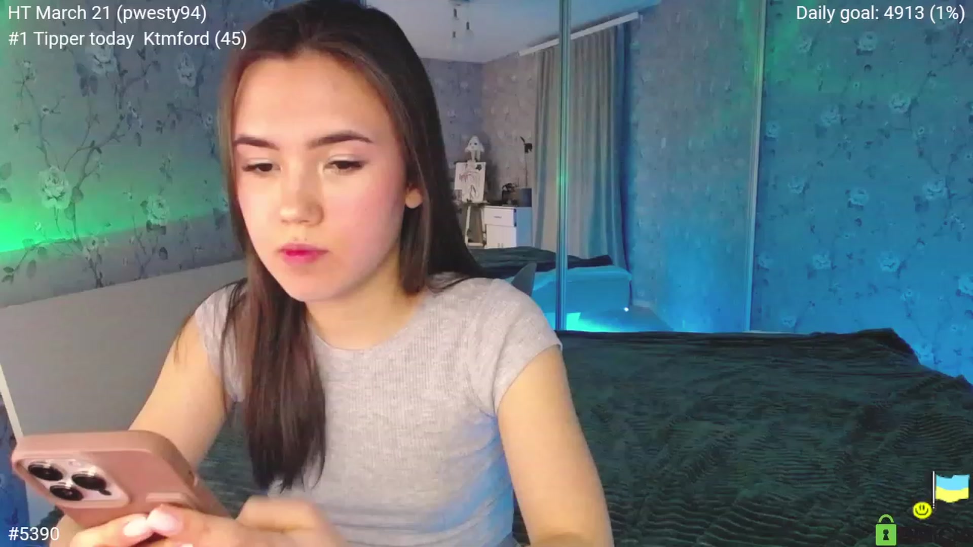 Gallery image thumbnail from tenderlyPoli's myfreecams stream on, 03/02/2023, 21:51 image 13 of 20