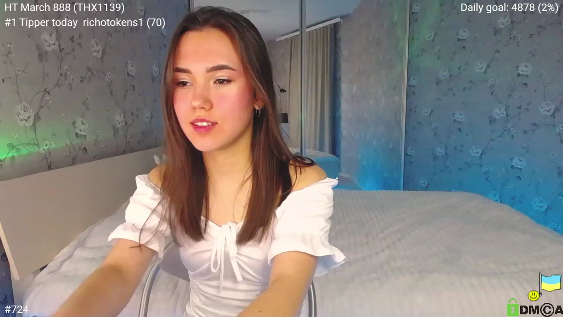 Gallery image thumbnail from tenderlyPoli's myfreecams stream on, 03/12/2023, 20:46 image 12 of 20