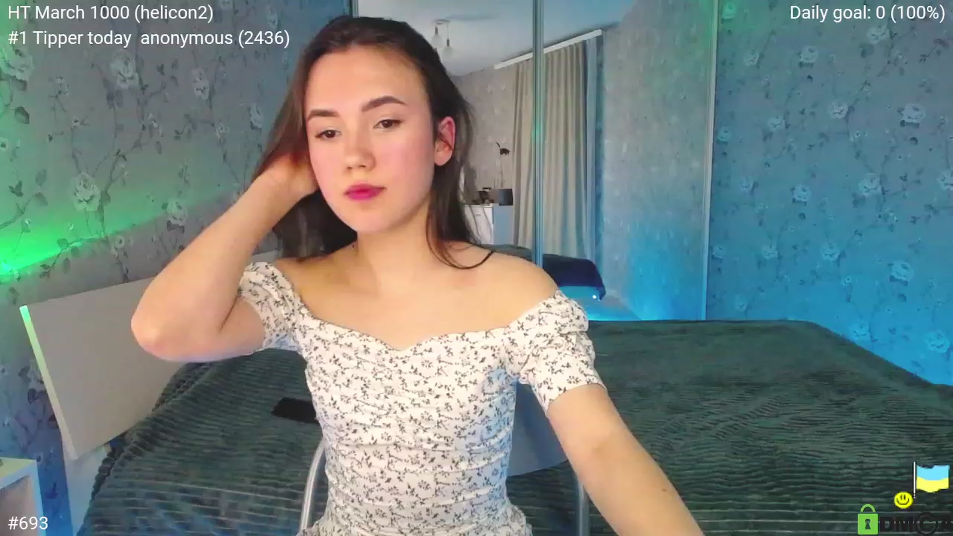 Gallery image thumbnail from tenderlyPoli's myfreecams stream on, 03/16/2023, 23:02 image 16 of 20