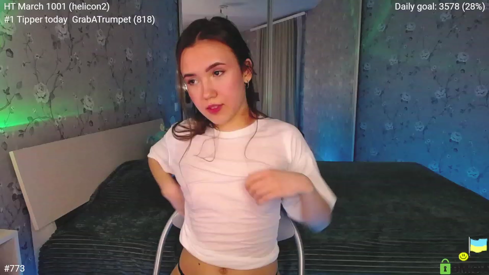 Gallery image thumbnail from tenderlyPoli's myfreecams stream on, 03/29/2023, 23:10 image 18 of 20