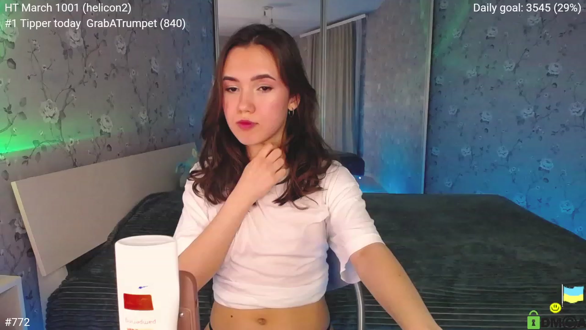 Gallery image thumbnail from tenderlyPoli's myfreecams stream on, 03/29/2023, 23:10 image 20 of 20