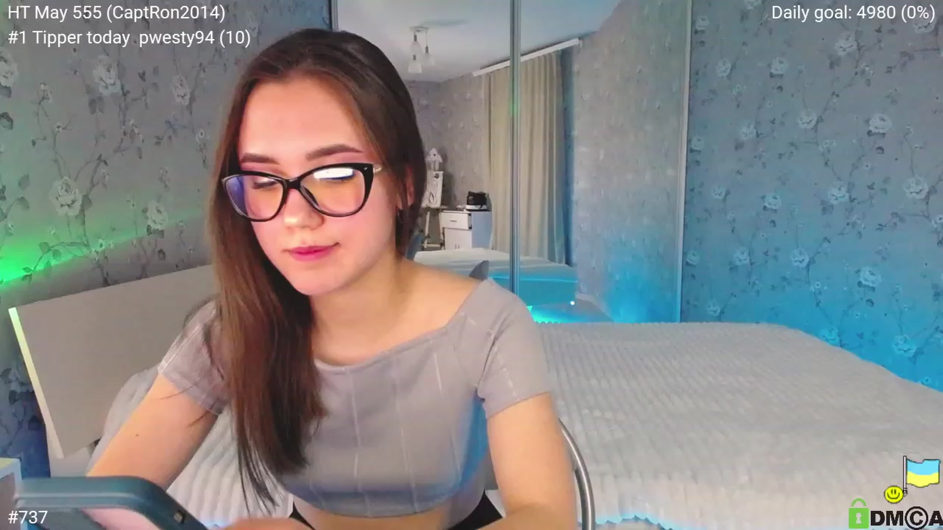 Gallery image thumbnail from tenderlyPoli's myfreecams stream on, 05/19/2023, 20:27 image 4 of 20