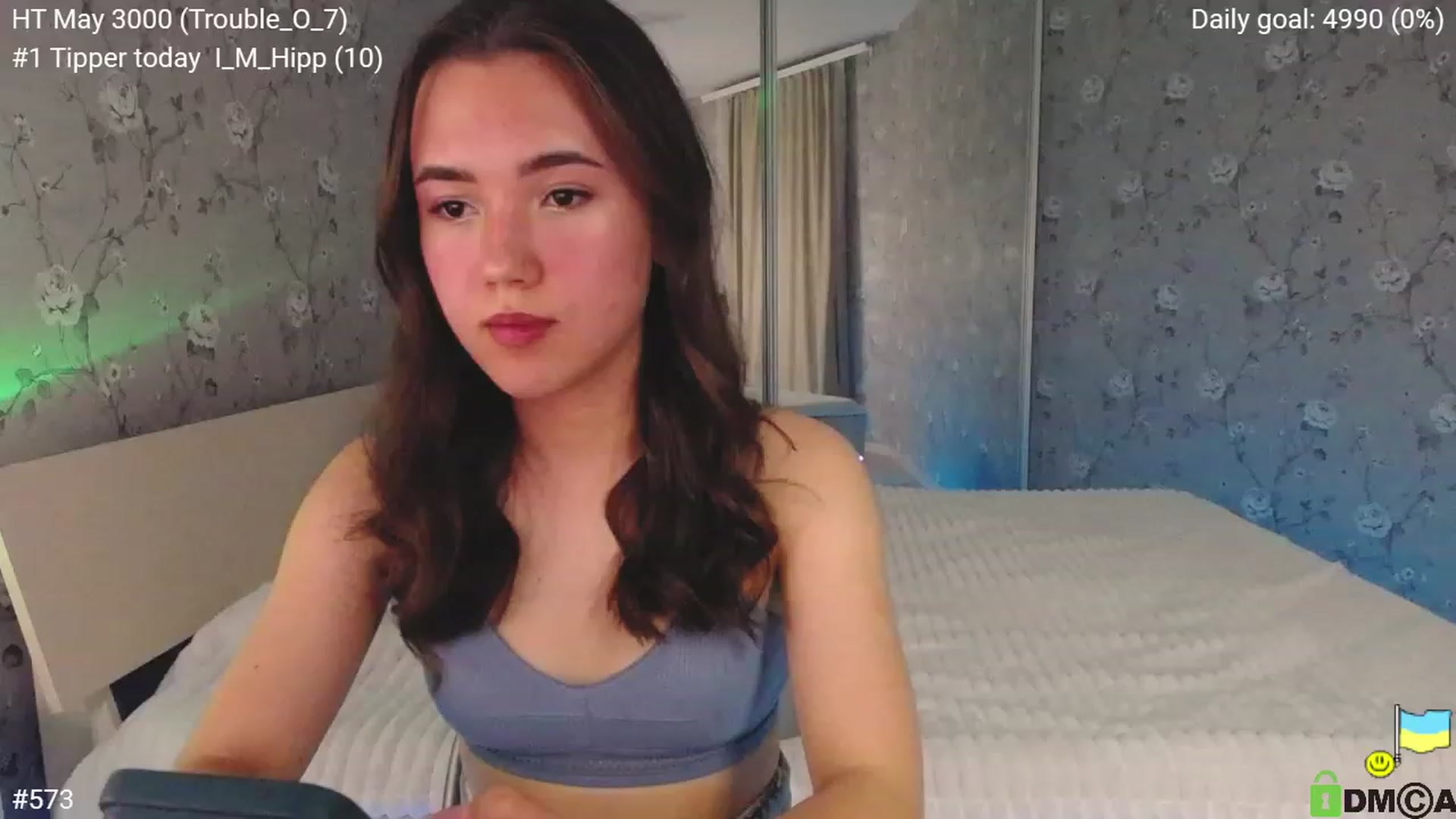 Gallery image thumbnail from tenderlyPoli's myfreecams stream on, 05/26/2023, 19:36 image 5 of 20