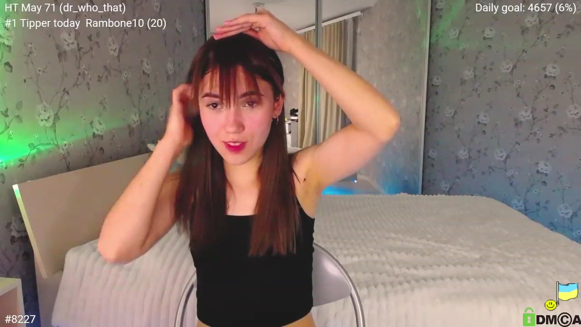 Gallery image thumbnail from tenderlyPoli's myfreecams stream on, 06/07/2023, 20:34 image 16 of 20