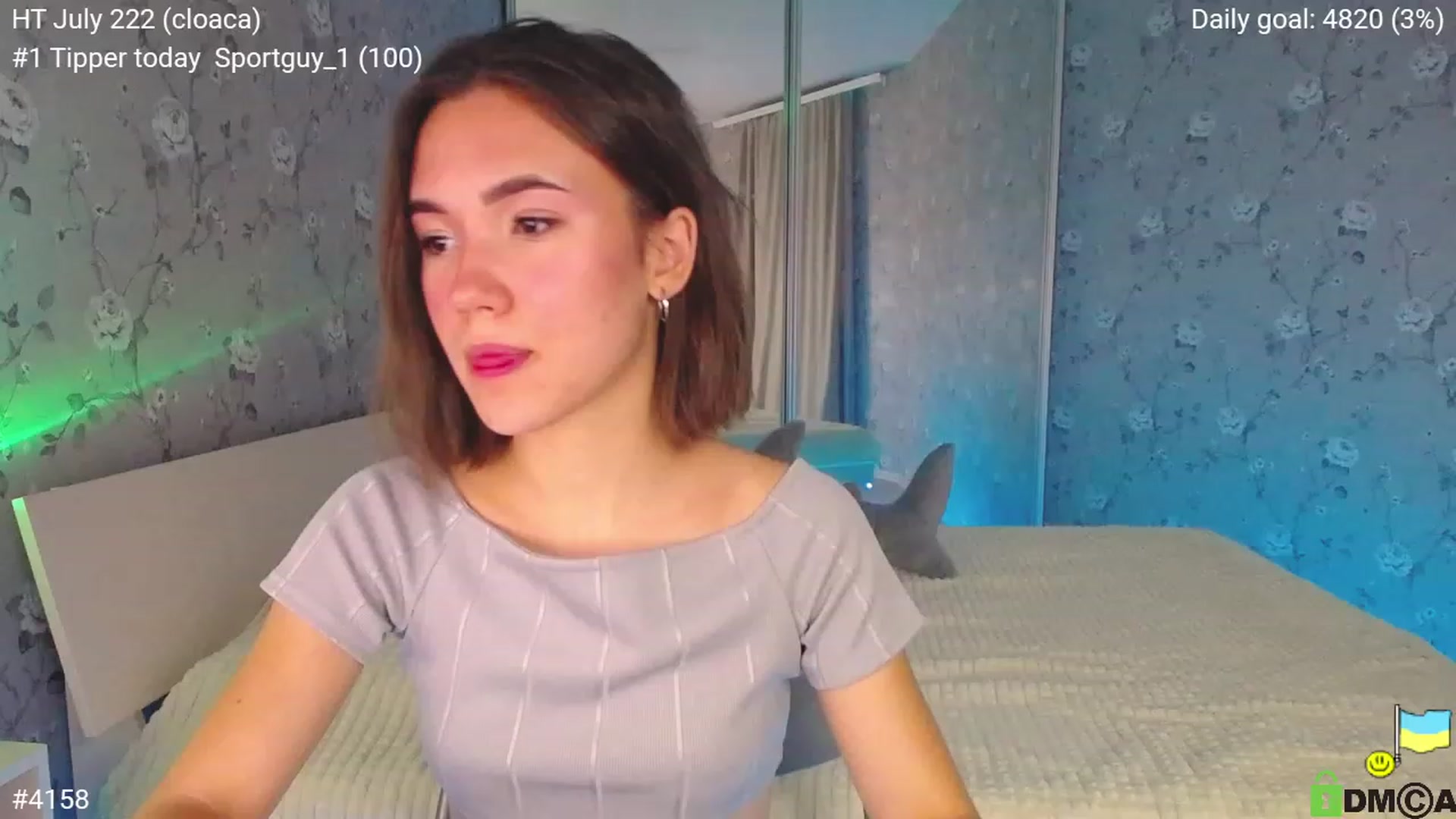 Gallery image thumbnail from tenderlyPoli's myfreecams stream on, 08/14/2023, 23:08 image 5 of 20