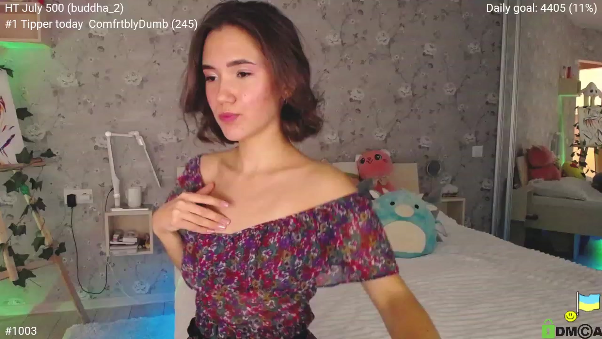 Gallery image thumbnail from tenderlyPoli's myfreecams stream on, 08/26/2023, 19:23 image 6 of 20