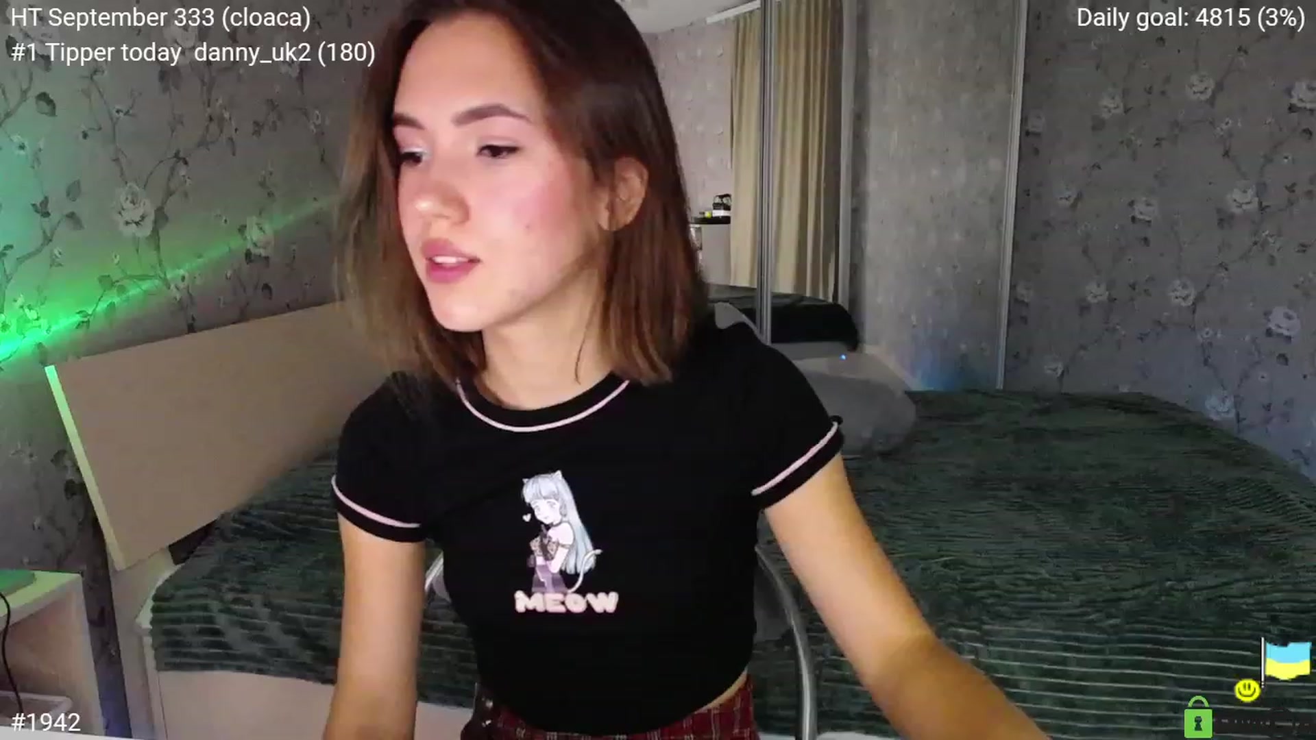 Gallery image thumbnail from tenderlyPoli's myfreecams stream on, 09/20/2023, 18:32 image 15 of 20