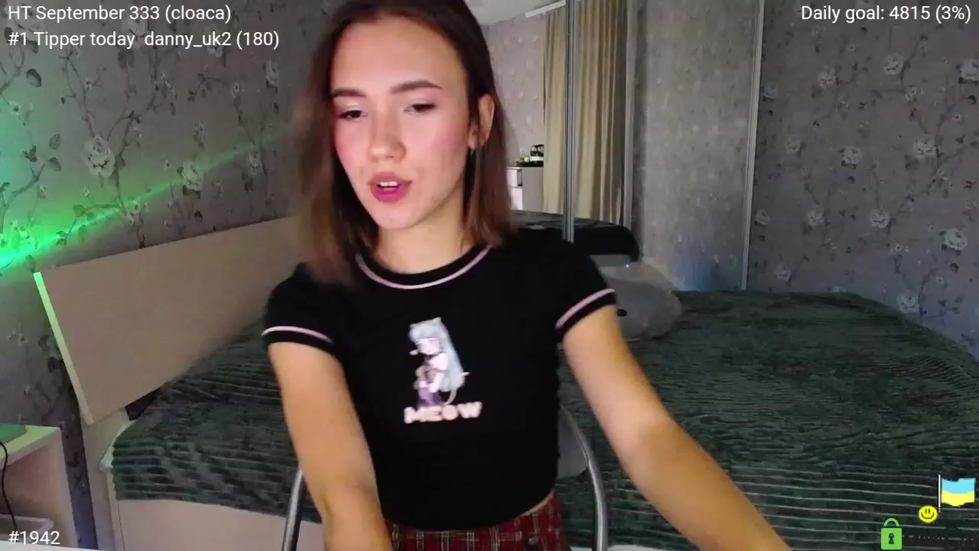 Gallery image thumbnail from tenderlyPoli's myfreecams stream on, 09/20/2023, 18:32 image 14 of 20