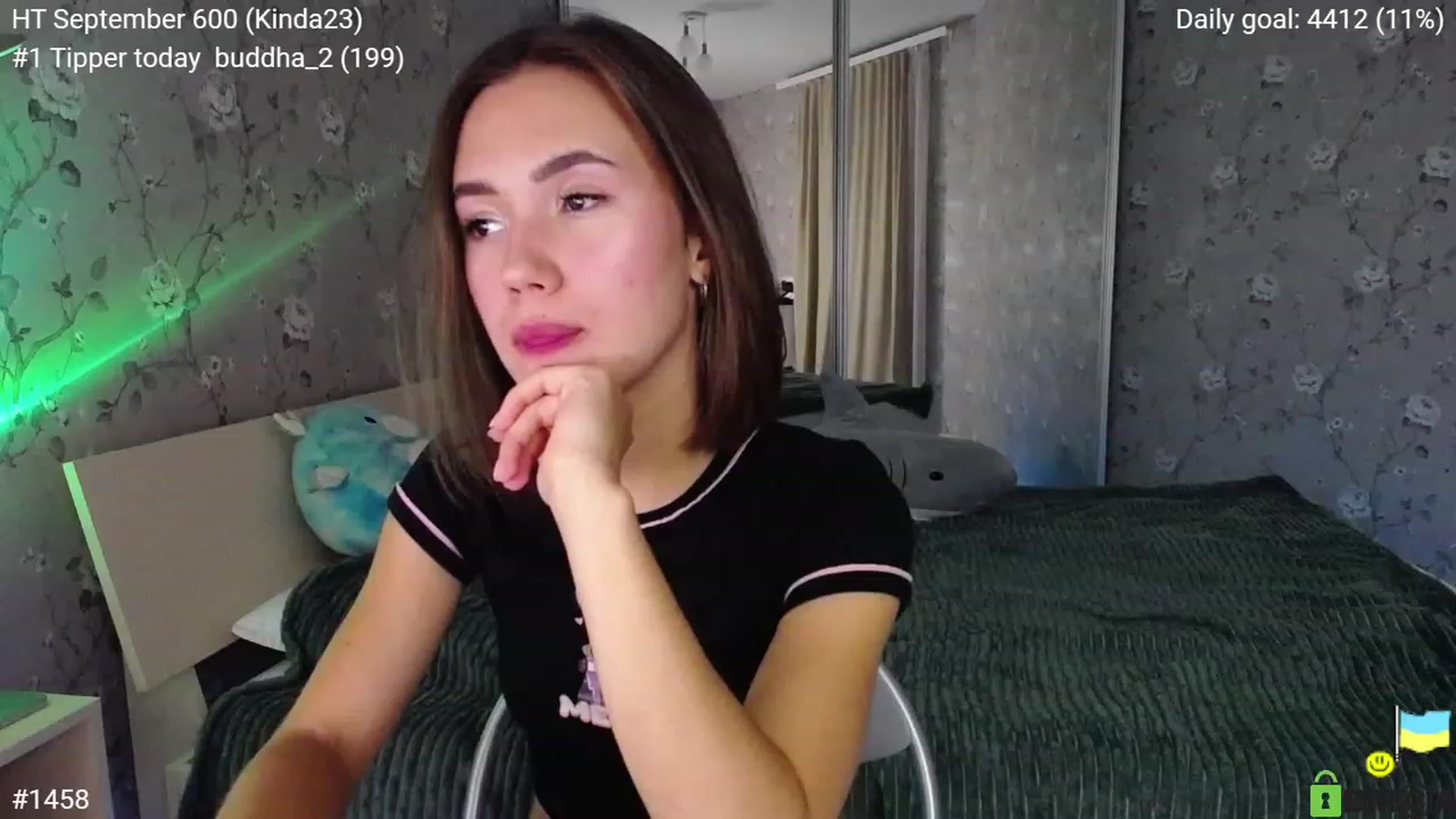 Gallery image thumbnail from tenderlyPoli's myfreecams stream on, 09/22/2023, 17:05 image 15 of 20