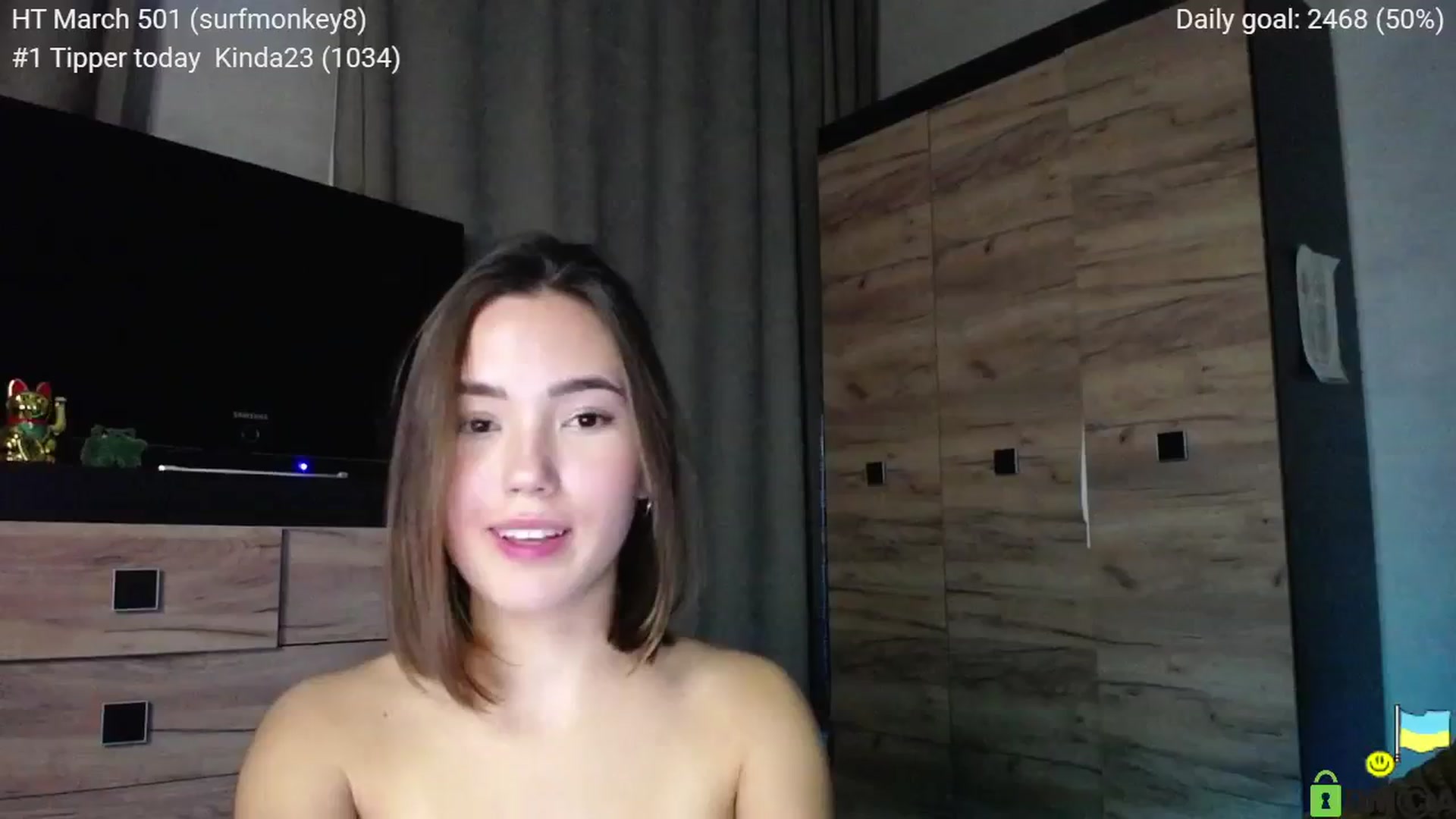 Gallery image thumbnail from tenderlyPoli's myfreecams stream on, 03/16/2024, 20:09 image 17 of 20