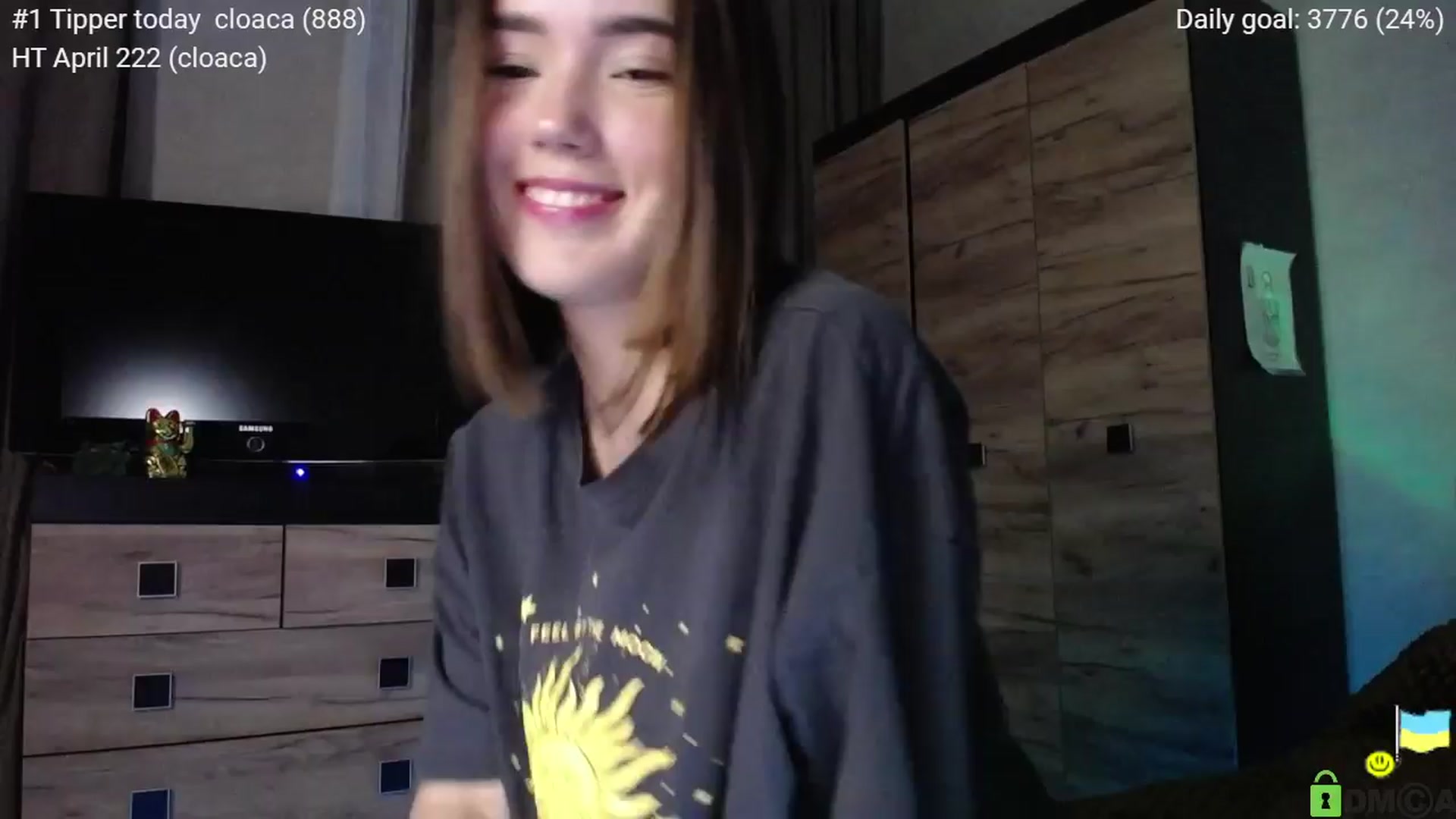 Gallery image thumbnail from tenderlyPoli's myfreecams stream on, 04/06/2024, 22:22 image 6 of 20