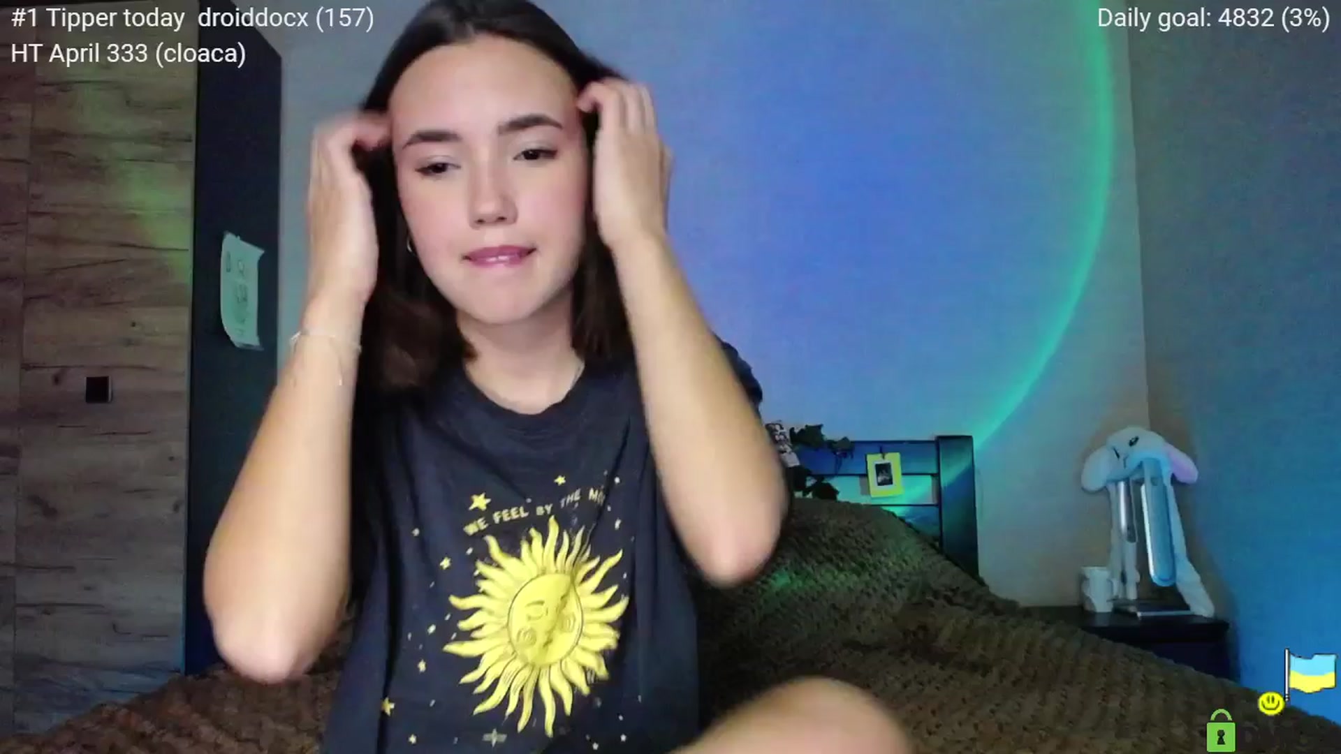 Gallery image thumbnail from tenderlyPoli's myfreecams stream on, 04/08/2024, 20:32 image 20 of 20
