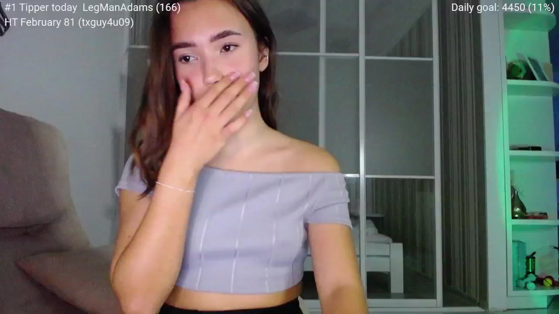 Gallery image thumbnail from tenderlyPoli's myfreecams stream on, 02/01/2025, 23:20 image 15 of 20