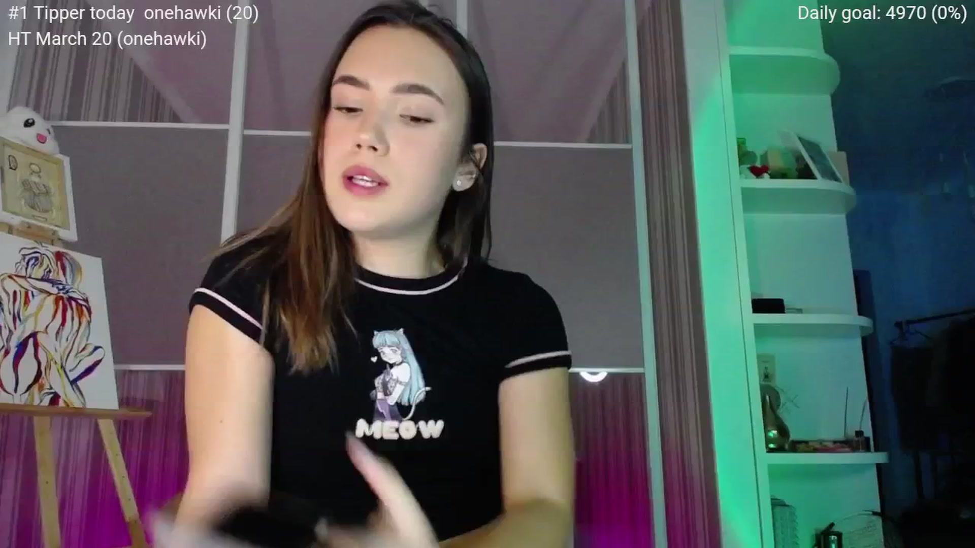 Gallery image thumbnail from tenderlyPoli's myfreecams stream on, 03/02/2025, 17:14 image 19 of 20