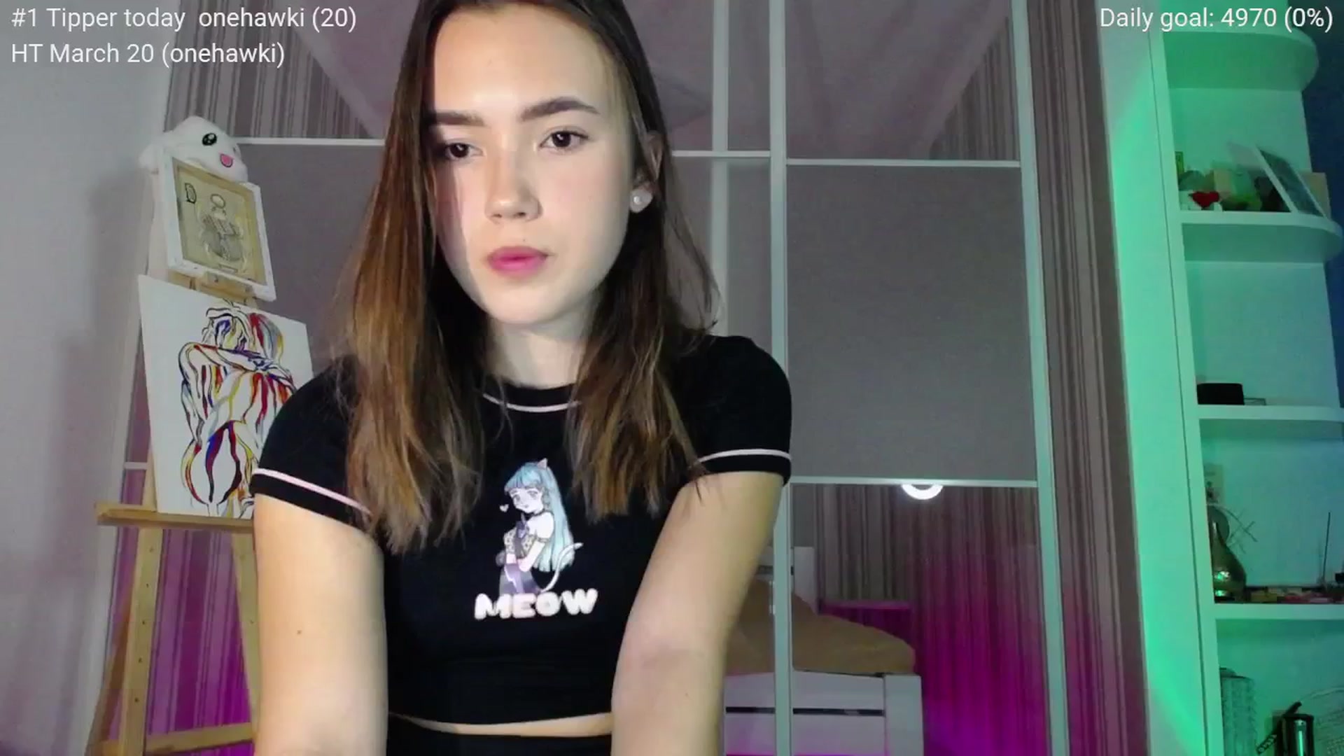 Gallery image thumbnail from tenderlyPoli's myfreecams stream on, 03/02/2025, 18:08 image 2 of 20